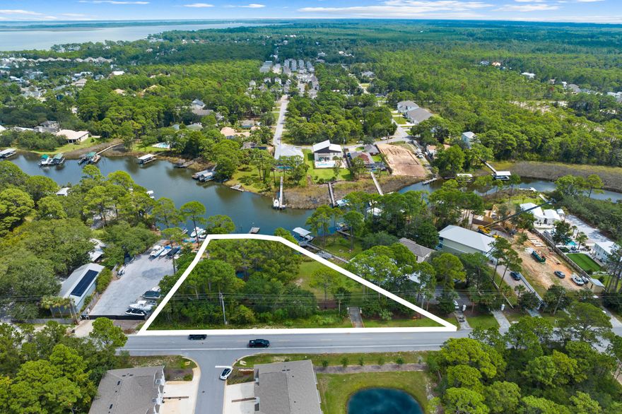 Situated in Bocage Bayou Estates, this residential lot with 6,881 square feet of buildable space offers a unique blend of accessibility and exclusivity. Gated and deed-restricted, the property ensures a level of privacy and security that's increasingly rare. What sets this lot apart is its deep-water access, complete with a 150' dock, making it an ideal choice for boating enthusiasts or anyone looking to embrace an outdoor lifestyle. Adding to its appeal is the presence of a freshwater well, dedicated solely to irrigation, ensuring that your landscaping ambitions can be as grand as your architectural ones. A 12' x 12' shed on the property provides convenient storage space, allowing you to keep boating or gardening equipment close at hand.  This lot is strategically positioned in the vicinity of shopping centers, entertainment venues and a hospital, offering all the conveniences of modern living while retaining a sense of secluded tranquility. For those looking to build a new home that harmonizes with a love for the water, this lot presents a rare and compelling opportunity. With its combination of natural beauty, practical amenities, and unbeatable location, it's more than just a place to build a home it's a place to build a lifestyle.

