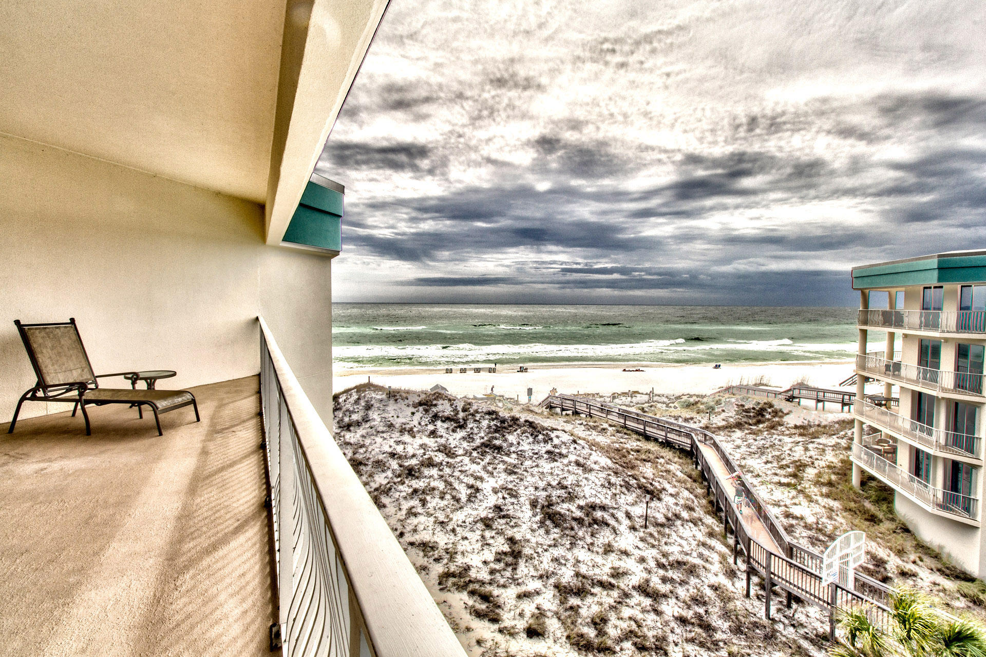 'Breathtaking' is what best describes this fourth-floor, penthouse unit overlooking one of the most pristine beaches in all the country! Fantastic gulf views from the master bedroom, dining room, living room, and kitchen area. Professionally decorated, this condominium features travertine floors throughout, upgraded stainless-steel appliances, upscale furnishings and is custom painted.Gorgeous views of the Gulf.....