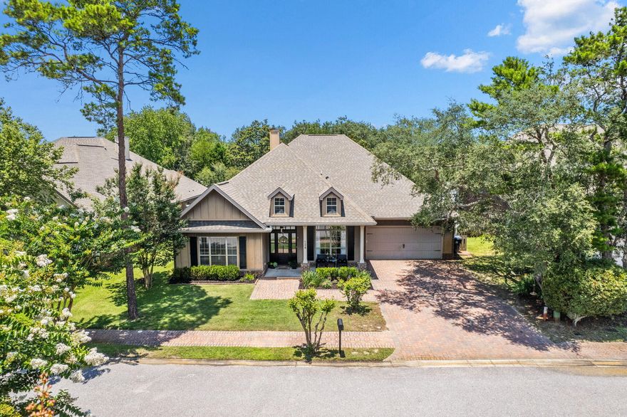 Love to entertain? This beautifully updated home in the gated community of Mussett Bayou Estates delivers the ideal balance of comfort, function, and style.Showcasing the highly sought-after Mackenzie floor plan, the home offers 5 bedrooms, a dedicated office, and a formal dining room -- plenty of space for both everyday living and gathering with friends and family.The family room immediately impresses with luxury vinyl plank flooring, updated lighting, and a cozy fireplace accented by a double tray ceiling, creating a warm and welcoming atmosphere. The gourmet kitchen features stainless steel appliances, granite countertops, and a center island, perfectly designed for both casual meals and entertaining. A walk-through butler's pantry connects to the dining area, framed by elegant arched entryways that add architectural charm and flow.

The primary suite serves as a true retreat, complete with dual vanities, a tiled walk-in shower extending to the ceiling, a soaking tub, and a custom walk-in closet. The secondary bedrooms are well-appointed, generous in size, and include spacious closets, offering flexibility for family, guests, or hobbies.

Outdoor living shines with a large screened-in porch, expansive deck, and fully fenced backyard  perfect for morning coffee, evening gatherings, or quiet weekends at home. A storage shed adds convenient extra space for tools and beach gear.

Thoughtfully upgraded, move-in ready, and centrally located in the heart of Santa Rosa Beach. This home checks all the boxes for elevated coastal living.