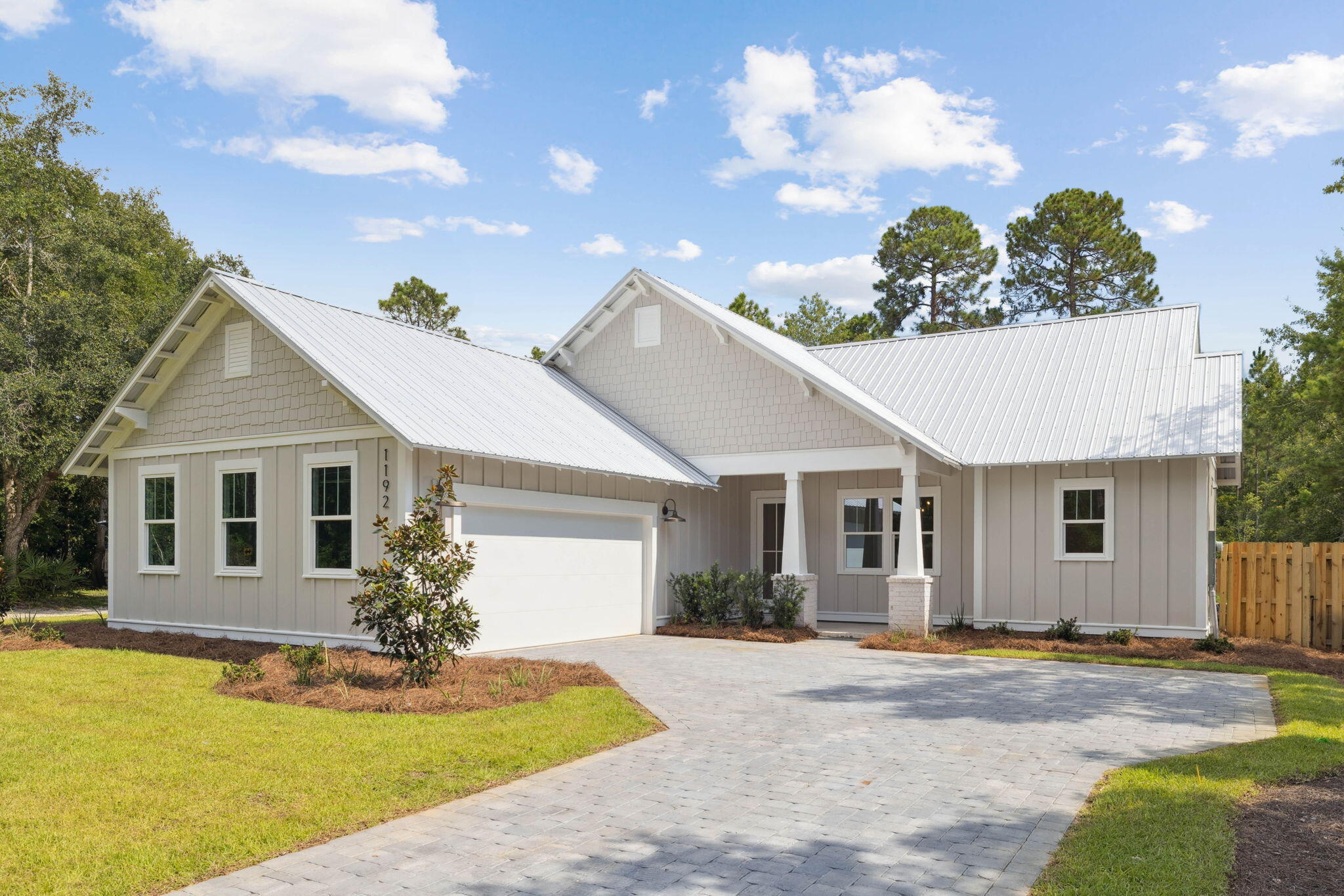 This 4 bedroom, 3 bathroom residence in Bear Creek Cottages is a must see! Designed by Mark Tanney, and built by ProBuilt Homes, this home has been meticulously crafted. An ideal floor plan creates a relaxed flow, while numerous windows and doors provide an abundance of natural light. A large living room opens to a spacious dining room and well appointed kitchen. The primary bedroom features a gorgeous ensuite bathroom and sizable walk-in close. Three additional bedrooms and two bathrooms round out the home's interior.