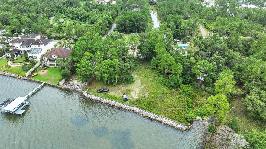 This site provides a substantial build zone for an impressive single family home.  It may be purchased individually or ideally with the adjacent .23 acre lot to give even more ideal options for a family compound or two single family homes.An opportunity to have a dock and a great family home on the bay awaits. Rare opportunity to own a bayfront lots at the end of North Eden Park Drive, offering over 150 feet of waterfront on the Choctawhatchee Bay and approximately 0.53 acres. This unique offering provides an ideal canvas for building a private family compound home in a quiet, established neighborhood in Santa Rosa Beach.