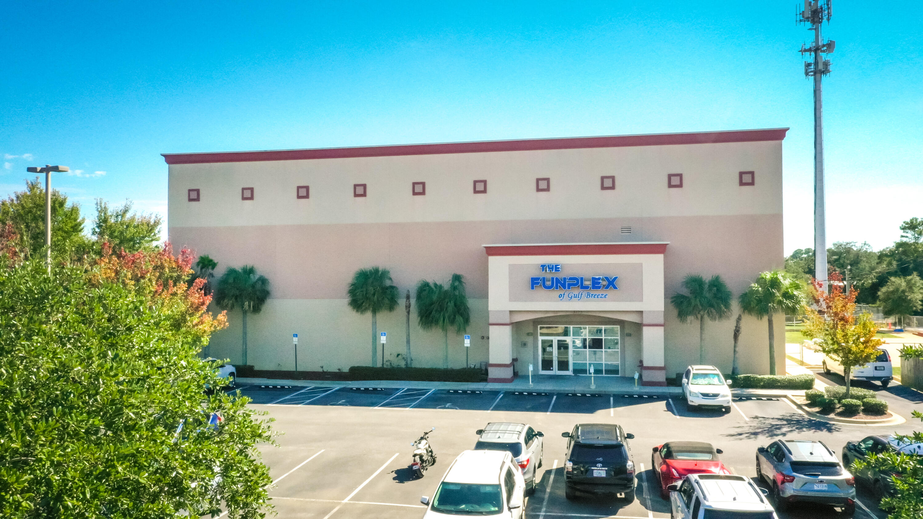 High-Exposure Commercial AssetWelcome to The Funplex at 3123 Gulf Breeze Parkway a unique +/-30,062 SF commercial opportunity in one of Northwest Florida's most affluent and rapidly growing corridors.Situated in a high-demand, low-supply corridor of Gulf Breeze, 3123 Gulf Breeze Parkway offers an exceptional owner-user or adaptive reuse opportunity. This +/-30,062 SF structure is built with high-quality materials, meticulously maintained, and positioned for visibility and performance.The building offers flexible layout options across three levels, including a climate-controlled basement, finished main floor, and a dramatic 30' ceiling height second level. It is ideal for entertainment, retail, or institutional use.