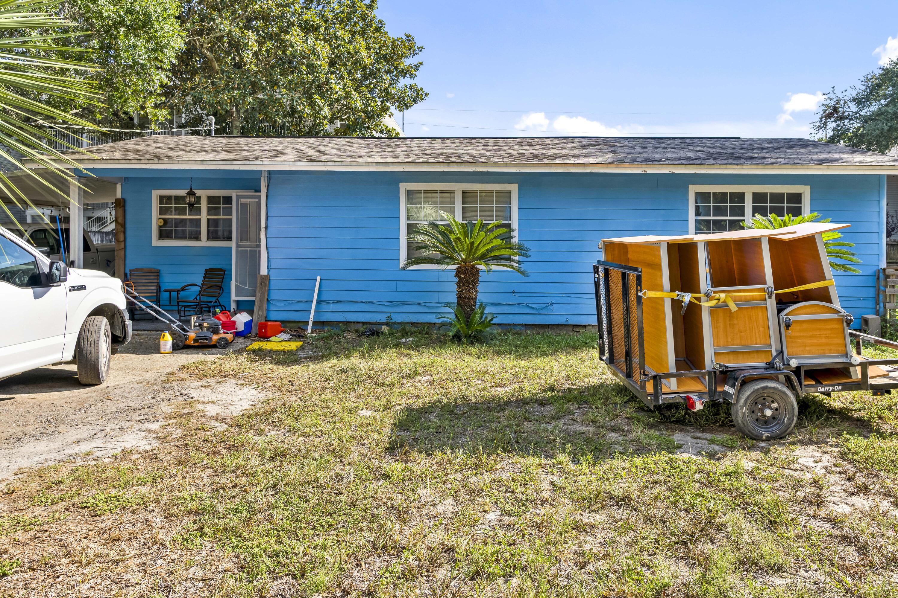 Opportunity knocks! This 3-bedroom, 2-bathroom home in the heart of Fort Walton Beach is an investor special with great bones and endless potential. With a 2017 roof, 2015 water heater, and 2015 HVAC, many of the big-ticket items are already taken care of, leaving room to focus on adding your own updates and value. Inside, the home features a spacious layout with a large kitchen and plenty of room to reimagine the space. Step outside to find a huge yard and a partial in-ground pool that, with a little attention, could become the centerpiece of your backyard oasis.Some cloth wiring and soft spots in the subfloor will need replacing, but once addressed, this property can shine as either a primary home or an investment opportunity. With solid fundamentals and a desirable location, your magical touch. Selling AS-IS and will not qualify for traditional mortgage, cash or hard money loan only.