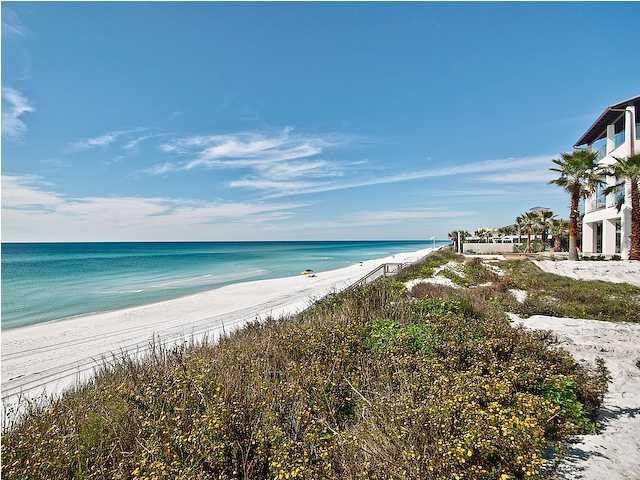 Sea Land Development is an exclusive plat of three gulf front lots east of Seaside. Situated on one of the highest points on the Gulf of Mexico, this 52 foot wide homesite is 120 feet deep, approved for a beach walkover and includes a private beach. There are no required build out times, no HOA fees and you can build to a height of 50 feet. This unique piece of property is the perfect location for your ''family retreat.''