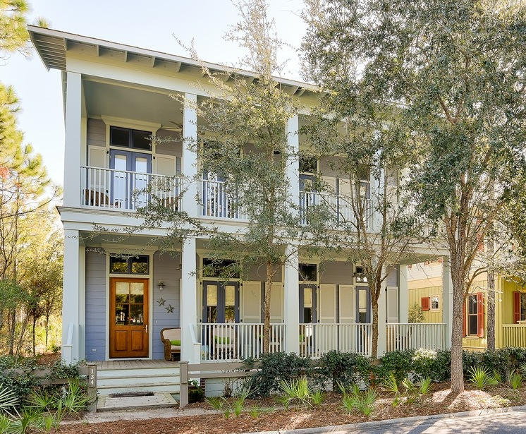 ''SEA STAR'', the brightest star of WaterColor, will enthrall you from the moment you step onto the relaxing front porch. Enter one of the most spacious homes, from the grand foyer with built in shelves into the living area with granite enclosed fireplace for those chilly winter evenings. Beautiful heart of pine floors throughout with 11' ceilings. Stroll into the inviting separate dining room which leads into a chef's dream kitchen. Built in china and cabinets galore. Newly refurnished first floor bedroom with desk. Vaulted ceiling with skylight over majestic staircase leading to second floor. Over $125,000 of E.F. San Juan custom millwork throughout the home adds exquisite detail. 4 bedrooms on 2nd floor with 2 Master suites. Over 630 square feet of outside covered porches.