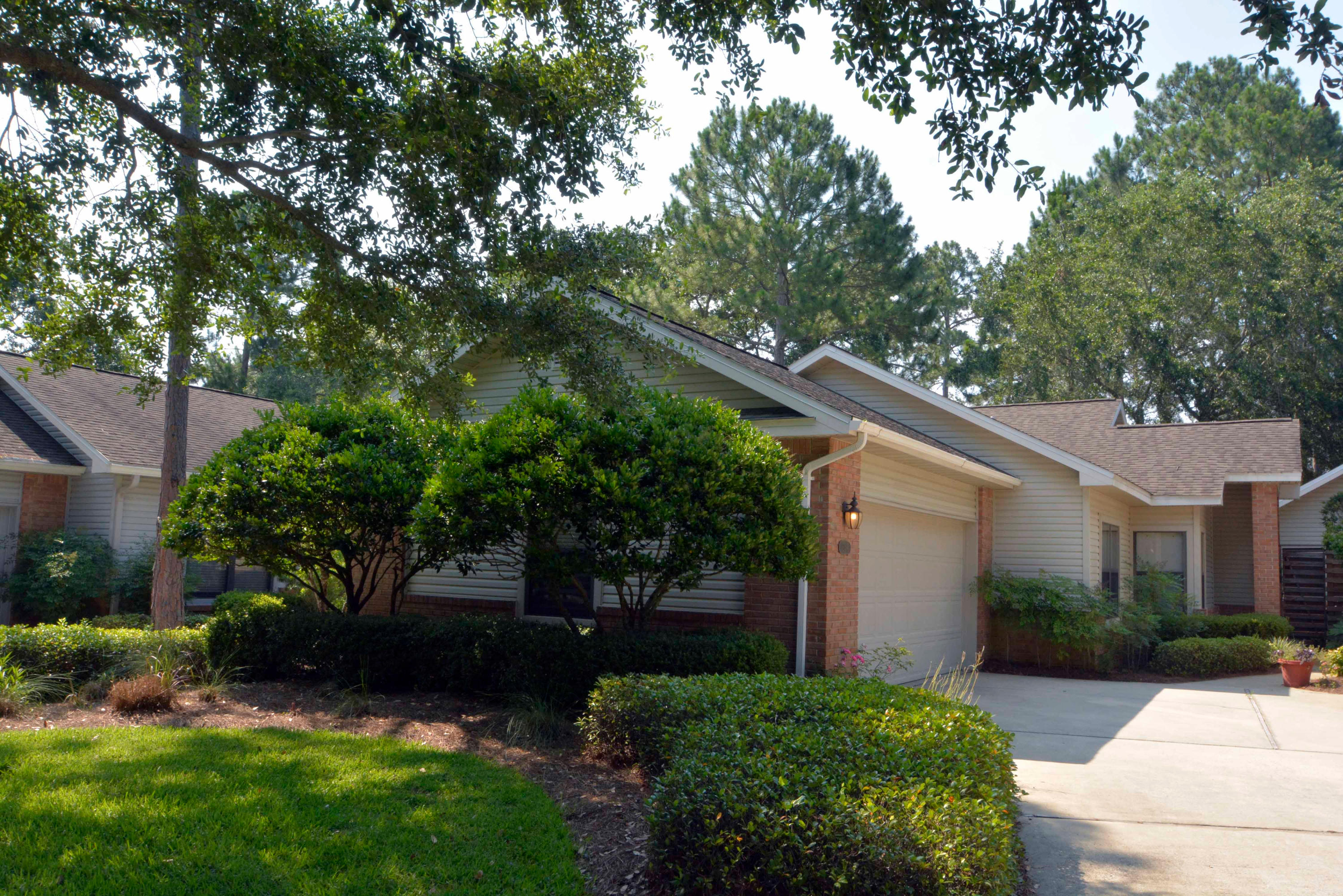 This home is located in one of Sandestin's favorite neighborhoods. It has been totally remodeled and is move in ready. The living area is spacious and has a fireplace with gas logs. There is a large dining room for entertaining dinner guests. Beautiful granite countertops and stainless steel appliances with a gas cooktop are found in the kitchen. The large master bedroom has a nice walk in closet. The master bath has double vanities, a garden tub and a large travertine shower. A beautiful sunroom has been added as a second living area. The home also has a 2 car garage with lots of cabinets for storage. A nice laundry room also has a sink. Sandestin has 4 golf courses, tennis courts, lakes for fishing ,beautiful beaches, The Baytowne Wharf for dining, shopping and just having fun.