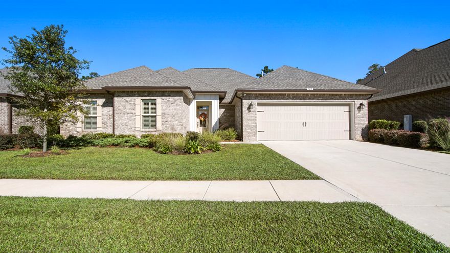 Welcome to this stunning 5-bedroom, 3-bathroom home in the desirable Trails at Hammock Bay! Spanning 3,252 sq. ft., this beautifully maintained residence offers the perfect balance of comfort and style. Step inside to a thoughtfully designed layout, featuring a spacious primary suite on the first floor, complete with a spa-like bath, double vanity, soaking tub, separate shower, and a walk-in closet conveniently connected to the laundry room. Three additional bedrooms and a full bath are also located on the main level for easy living. Upstairs, a private retreat awaits--featuring a fifth bedroom, full bath, and a bonus sitting area, perfect for guests, a home office, or even a cozy movie room. Enjoy the Florida lifestyle year-round in the screened lanai, ideal for peaceful mornings or unwinding after a long day. This home is loaded with upgrades, including wood-look tile flooring, quartz countertops, elegant white cabinetry, crown molding, plantation shutters, recessed lighting, and a cozy gas fireplace. Living in Hammock Bay means access to resort-style amenities, including multiple pools, a fitness center, tennis and pickleball courts, scenic walking and biking trails, a clubhouse, fishing spots, playgrounds, and a vibrant community with planned events. Don't miss out on movie nights on the big screen or a visit to The General Store! Conveniently located near the Beaches of 30A, Niceville, Miramar Beach, and Panama City Beach, this home offers the best of coastal living. Don't miss this incredible opportunityschedule your showing today!

