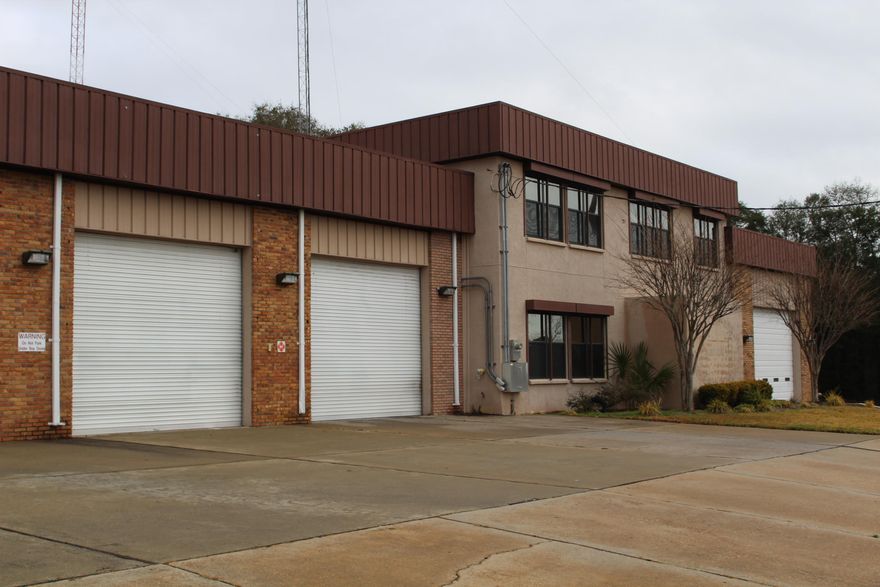 Former Ocean City Wright Fire Station. has 2 story office in middle of building with 3 warehouse bays on the west end and 1 bay warehouse on the east end. Can be used for a variety of retail, office, or warehouse/automotive uses. Property is in process of being rezoned commercial.