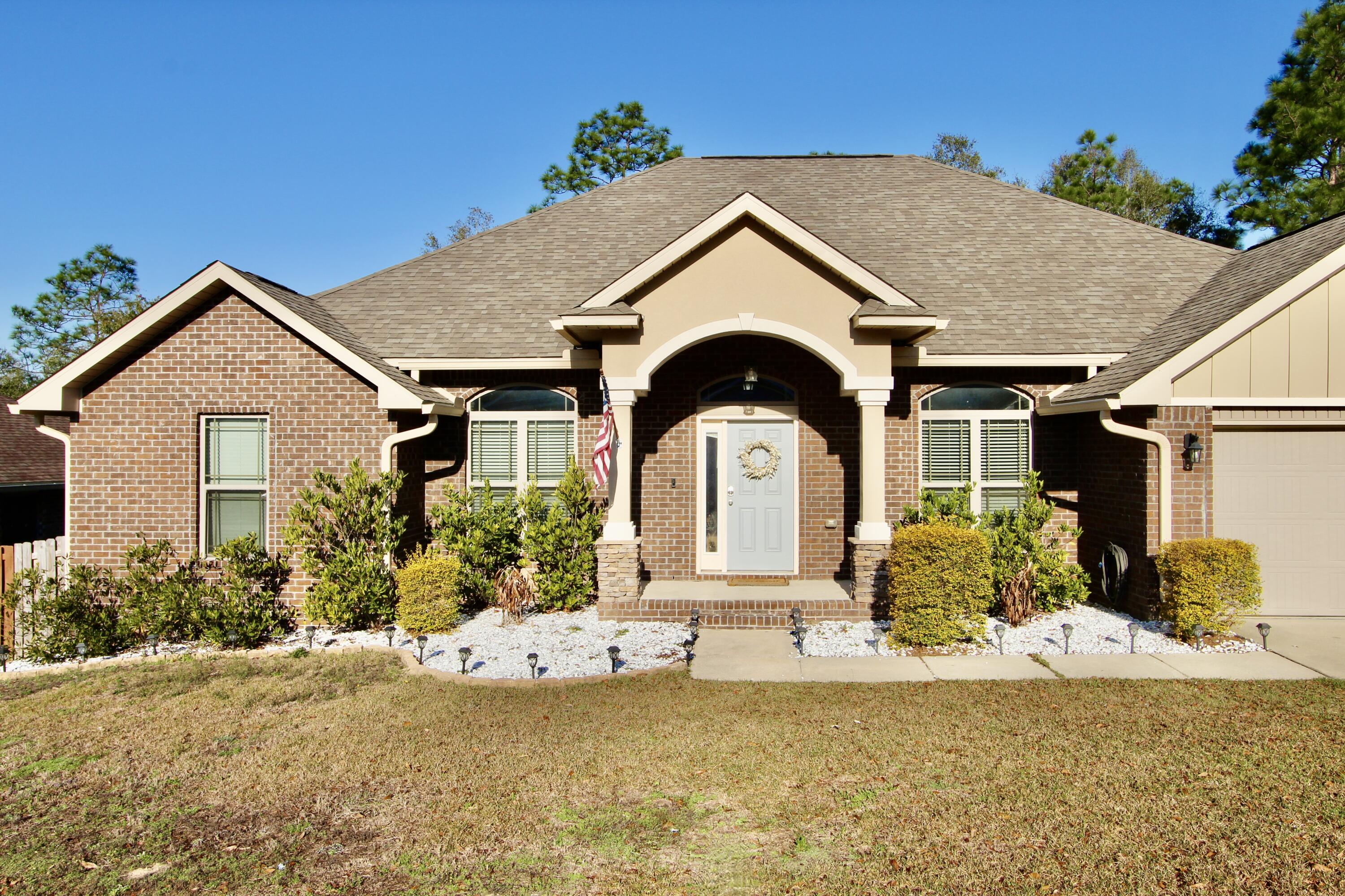 Step into this charming 4-bedroom, 3-bathroom haven that goes beyond the ordinary. The delightful surprise starts with a versatile flex/bonus space, perfect for adapting to your unique needs. The heart of this home, the kitchen, is a chef's dream with recessed lights casting a warm glow over granite countertops and gleaming stainless steel appliances. As you explore further, you'll find a master bedroom that's not just a room but a retreat in itself. The master bath boasts a double vanity, catering to both luxury and functionality. The walk-in closet is a dream come true, offering ample space for all your outfits and more. The living room is generously spacious, providing a perfect gathering spot for friends and family. Picture yourself winding down in the evening by the electric fireplace, creating a cozy ambiance that makes every moment memorable. But the allure doesn't stop there - the Florida room is a spacious oasis, bringing the outside in, and offering a serene space to relax or entertain. Step outside to discover a fenced-in backyard, ensuring privacy. And let's not forget the practicality of an 8x12 shed - the perfect storage solution for all your outdoor essentials. Pictures are form March 2024.