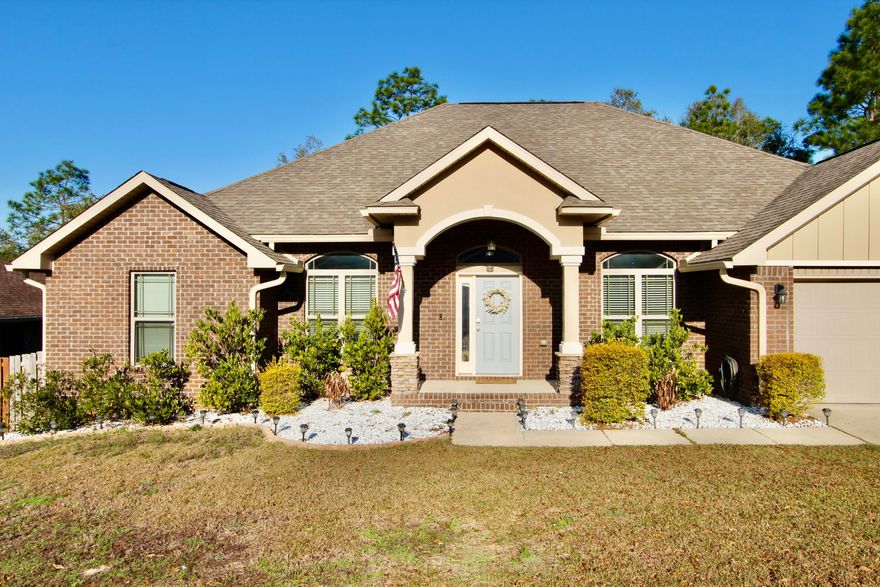 Step into this charming 4-bedroom, 3-bathroom haven that goes beyond the ordinary. The delightful surprise starts with a versatile flex/bonus space, perfect for adapting to your unique needs. The heart of this home, the kitchen, is a chef's dream with recessed lights casting a warm glow over granite countertops and gleaming stainless steel appliances. As you explore further, you'll find a master bedroom that's not just a room but a retreat in itself. The master bath boasts a double vanity, catering to both luxury and functionality. The walk-in closet is a dream come true, offering ample space for all your outfits and more. The living room is generously spacious, providing a perfect gathering spot for friends and family. Picture yourself winding down in the evening by the electric fireplace, creating a cozy ambiance that makes every moment memorable. But the allure doesn't stop there - the Florida room is a spacious oasis, bringing the outside in, and offering a serene space to relax or entertain. Step outside to discover a fenced-in backyard, ensuring privacy. And let's not forget the practicality of an 8x12 shed - the perfect storage solution for all your outdoor essentials. Pictures are form March 2024.