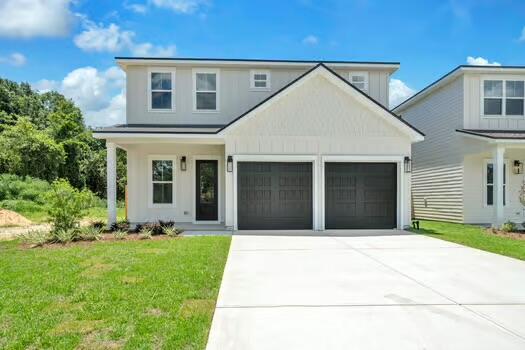 $20,000 ''anywhere money''! Use toward interest rate buy down, closing costs and/or price reduction! NEW thoughtfully designed home in Bluewater Bay boasting 4 bedrooms, 3 1/2 bath and 2442 sq ft of living space! Enter through the spacious foyer to find a great room boasting a living area, dining area, and kitchen on the main floor. Kitchen features quartz countertops, shaker cabinetry, stainless appliances including gas range and refrigerator. There is also a large pantry with custom wood shelving and a nice sized laundry room. Upstairs is a show stopper with a massive bonus/living area, 3 large bedrooms and 3 full baths. Two of the bedrooms have a full jack-n-Jill bath with the 4th bedroom utilizes the 3rd full bath. Practical features include landscape package, tankless water heater,