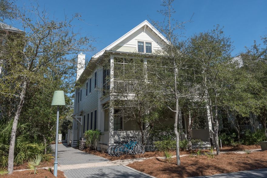 This beautiful home is in coveted Phase 1 Watercolor on the lake with beautiful views! Recently updated with new furniture, fresh paint, pavers to expand outdoor area, new landscaping and more. Home has 6 BR/5.5 BA, with 2 master suites on the 2nd floor and great views of the lake! The open concept living area and kitchen is perfect for family and friends to gather and opens up to a screen porch that is surrounded by trees for plenty of privacy. Enjoy an extra living area on the 3rd floor with a full bedroom, plus a bunk room with built in bunks. Home is perfect for a full time family, second home or investment property as it can generate plenty of rental income. Located on 499 acres in the renowned South Walton Beaches, WaterColor was created with families in mind.