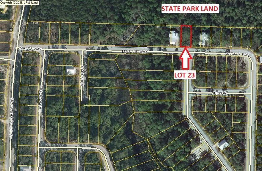 A prime opportunity to own a piece of paradise within a 1/2 mile of the Gulf of Mexico. This lot backs up to State Park land and already has the Tap fees paid...and better yet there is also NO BUILD OUT TIME! Lakeside at Blue Mountain offers everything you need for beach living including a community clubhouse, pool and a short stroll to the shops/restaurants of Redfish Village.