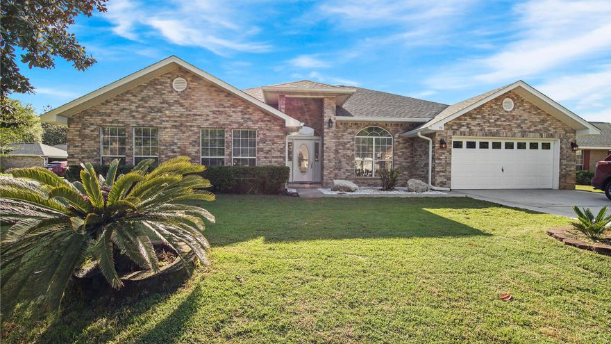 ATTENTION AGENTS: WE ARE ACCEPTING BACK UP OFFERS!!!! 4 BEDROOM 3 BATH HOME IN THE MACK BAYOU POINTE SUBDIVISION. LIVING ROOM, DINING ROOM, HALL & 3 BEDROOMS HAVE NEW VINYL FLOORS. FRESHLY PAINTED, NEW CUSTOM SHOWER IN MASTER AND HALL BATH, DOOR HARDWARE, LIGHTING,  W/D.   2 CAR GARAGE WITH A PULL DOWN STAIRS. FENCED BACK YARD FILLED WITH FRUIT TREES. CORNOR LOT WITH LARGE MATURE TREES, SHADE. ROOF INSTALLED EARLY 2021. GREAT LOCATION CLOSE TO DESTIN, 30A. CONVENIENT TO  BEACHES, HOSPITAL,  SHOPPING, AND DINING. ALL THAT THE EMERALD COAST AREA HAS TO OFFER.