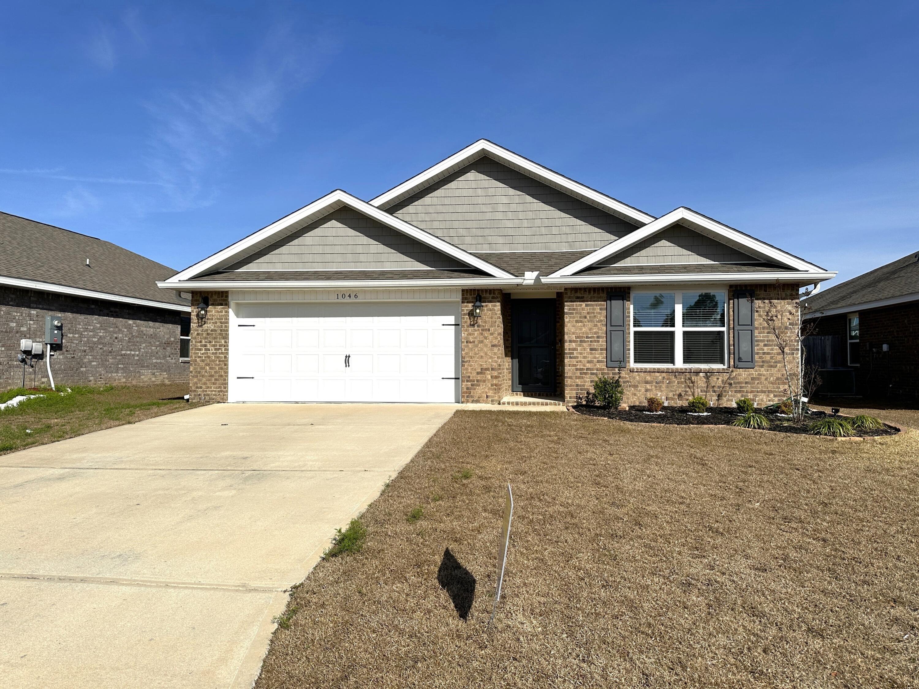 Location, Location, Location, 4 bedroom, 2 bath home in Redstone commons complete with a covered back porch, 2 car garage, and fenced in backyard. The open kitchen features a spacious island, stainless appliances, pantry and granite countertops. The kitchen opens to the great room with easy access to the covered porch. The primary suite is just off the back side of the house & primary bath features 2 walk-in closets, double vanity, a large walk-in shower and separately water closet.