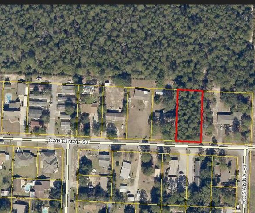 Fantastic opportunity! Vacant lot 95 x 196 = .43 acre convenient to Eglin, Hurlburt and FWB Medical Center--a blank canvas in a quiet neighborhood. ZONED R-2 means single family homes or multi-family units. Sold as is. Buyer to verify dimensions and other information, and perform due diligence with governing authorities regarding use of property.