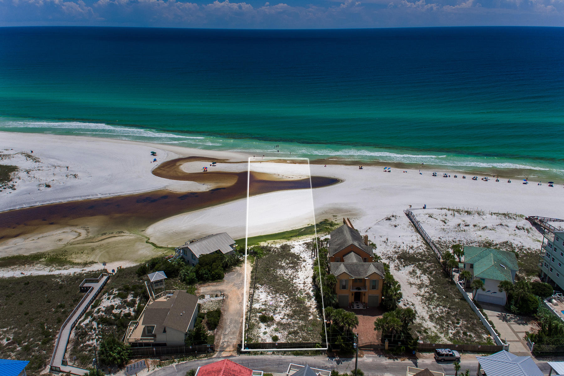 Spectacular large gulf front home sites rarely come on the market in Seagrove. This amazing lot has over 600 feet in depth and 59 feet of gulf frontage. It is uniquely situated to capture not only the incredible direct gulf front views but also the spectacular panoramic backdrop of Eastern Lake, which is one the largest of the coastal dune lakes found in Northwest Florida. Your every room could have phenomenal views of the water and beach. No HOA dues, and no build out time, allows you maximum flexibility to take your time to consider all the possibilities. Don't miss this special opportunity to own this unspoiled gulf front home site on Eastern Lake Rd near wonderful shopping and the very best of fine dining on 30A. For additional information contact listing agent.