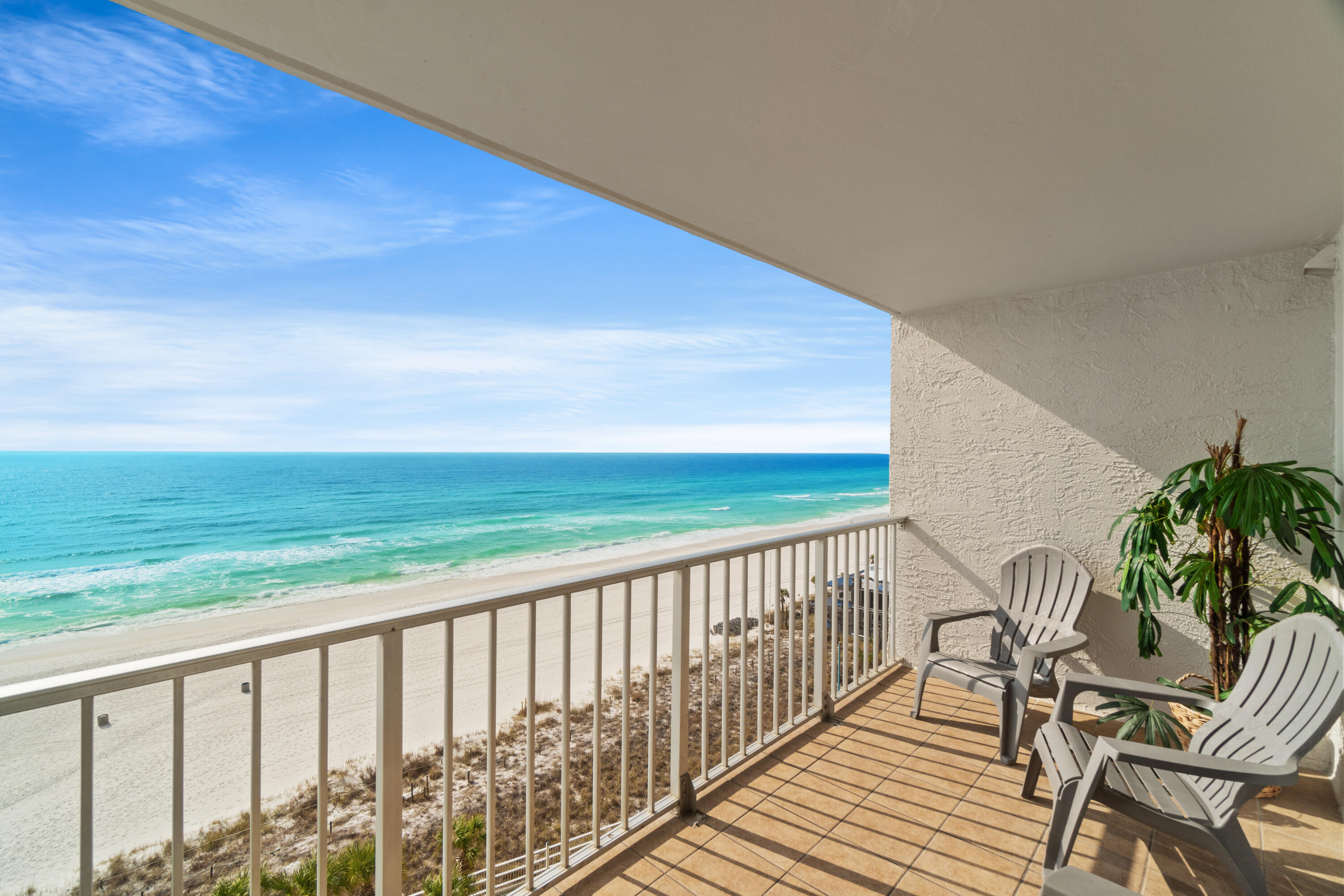***SELLER WILL CONSIDER ALL OFFERS!***The Summit is a long-beloved vacation spot for generations of visitors to Panama City Beach, and unit 1012 is ready for you to take part!This condo unit is fully furnished as a short-term rental and features the following: --Private bedroom with new LVP flooring--En-suite bath off the main bedroom with shower/tub combo--2 twin bunks in the hall--Half bath in the hall--Sleeper sofa in living room--Compact kitchen with all necessities--Extra counter space, drawers, and cabinets--Full size Amana washer and dryer--Tile in hall, baths, and kitchen/dining/living room--GE electric stove--Built-in microwave--Hotpoint refrigerator--Double sink--Dining table with 4 chairs--7' x 15' balcony with outdoor furniture The Summit grounds feature a gated entrance, 24-hour security, 2 pools (one heated seasonally), 2 hot tubs, 2 kiddie pools, a poolside Tiki Bar, a full-service restaurant (Bikini Bob's), fitness center, game room, ice cream/snack and gift shops, jet ski rentals, shuffleboard, and lighted tennis/pickleball courts.