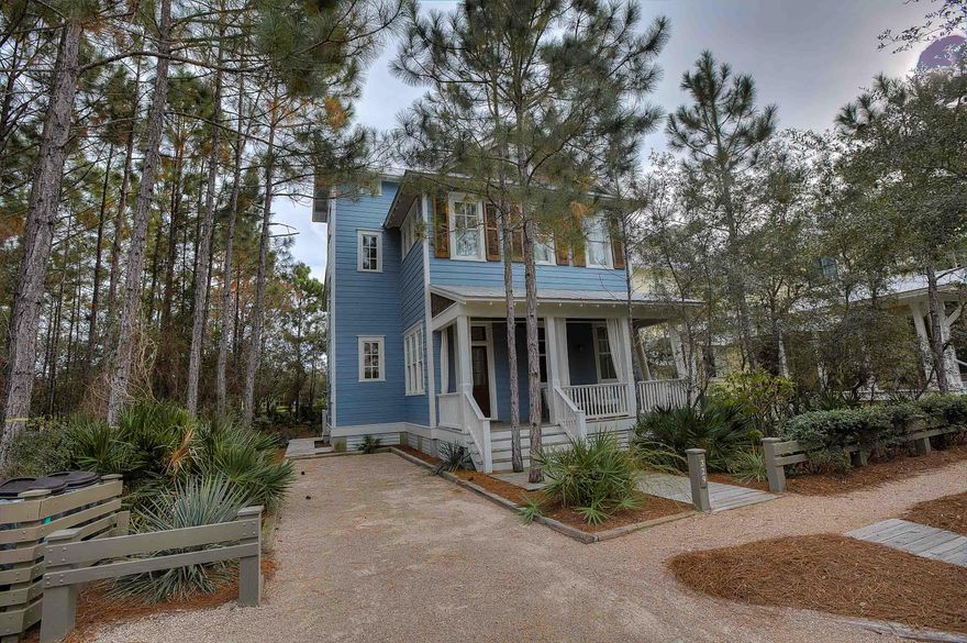 Located in the heart of Watercolor with views of Camp Watercolor and overlooking Cinnamon Fern Park, this home is perfect for either a full time residence or as an investment property. There are 4 BR/6 BA plus a 3rd floor with 4 built in beds and bonus living area for the kids! Each detail of this home was carefully thoughout and there is plenty of outdoor porch space to enjoy the outdoors. There is a large shuttered sleeping porch. Throughout the home are gorgoeous wood floors. The kitchen boasts Viking appliances, custom hood, large island with prep sink, custom cabinets, and walk in pantry. There are beautiful build ins and upgrades throughout the home. This home was featured in the June 2008 issue of Coastal Living Magazine!