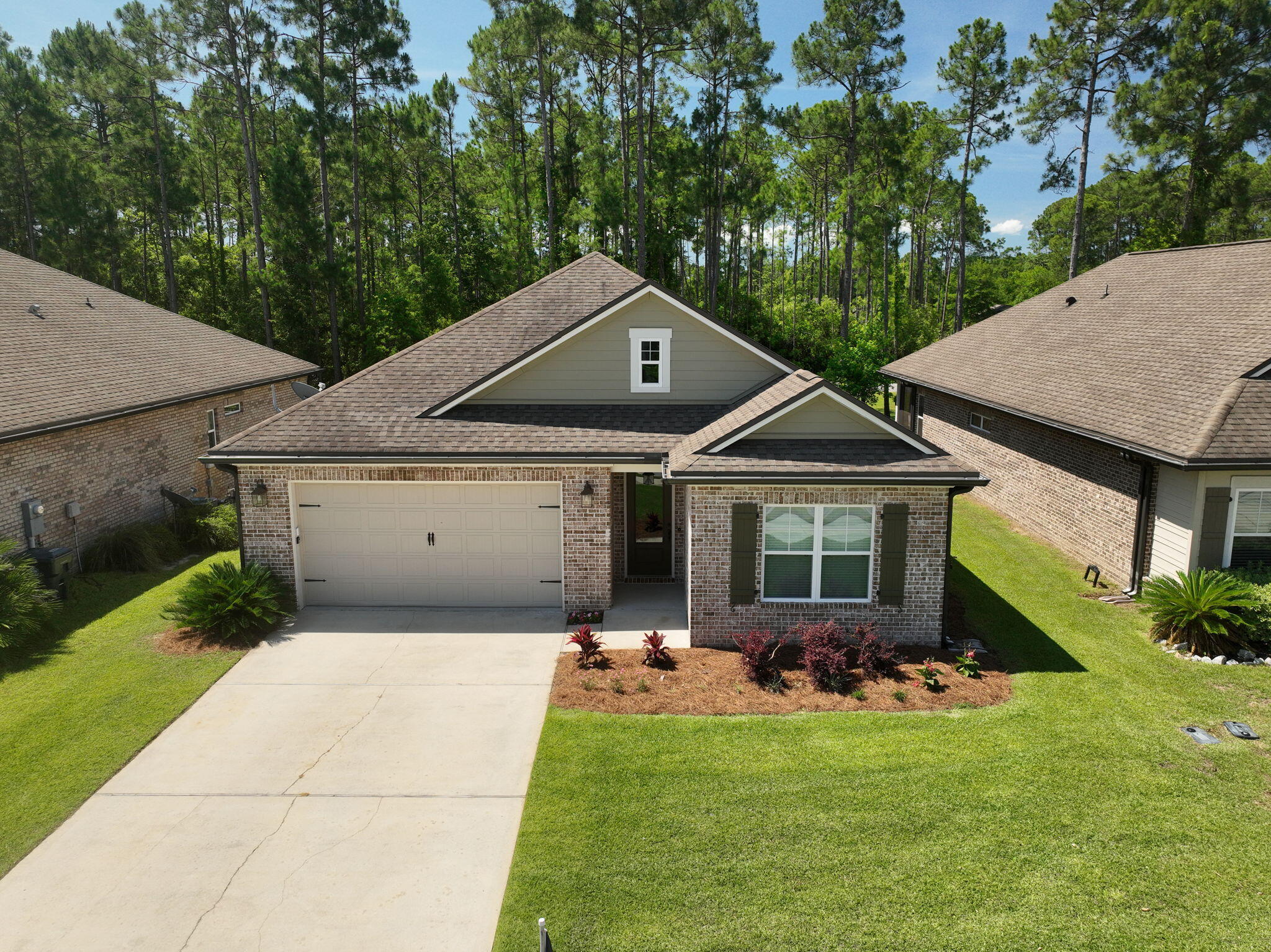 Located in the quiet, bayou-side community of Marina Village, this 3-bedroom, 2-bathroom, 1,779 sq ft home offers quality construction and comfortable living. Built by local builder Randy Wise Homes, known for solid craftsmanship and attention to detail, this newly painted home includes an all brick exterior, low-E vinyl windows, covered front and back porches, a 2-car garage, and an automatic sprinkler system. Inside, the home features an open layout connecting the kitchen, living, and dining areas, with 9-foot ceilings, crown molding, and oil-rubbed bronze finishes throughout. The kitchen and bathrooms are finished with granite countertops, and the flooring includes a mix of laminate, tile, and carpet. ... The master bedroom includes a vaulted ceiling, a spacious walk-in closet with shelving, and a spacious tiled bathroom with a double vanity and an extended-size tiled shower. Secondary bedrooms are generously sized, and the second bathroom includes a linen closet. The laundry room adds convenience with a large utility sink and cabinet storage.
The garage has been upgraded with finished flooring and dual ceiling fans, offering flexible space that could be used as a home office, workout room, playroom, or for parking vehicles. The backyard is fenced, and the covered patio provides a comfortable outdoor space.
Community amenities include a neighborhood pool and pool house, dog park, playground, and three scenic ponds with a dock for fishing. Just a half-mile walk leads you to Freeport Marina, where you can catch the sunset, watch dolphins, or grab a bite at the waterfront restaurant.
Conveniently located less than 4 miles from local schools, grocery shopping, dining, and more. This home blends peaceful bayou living with everyday convenience. Bonus, this home is 15 miles to the beach!
Contact us today for a private showing.