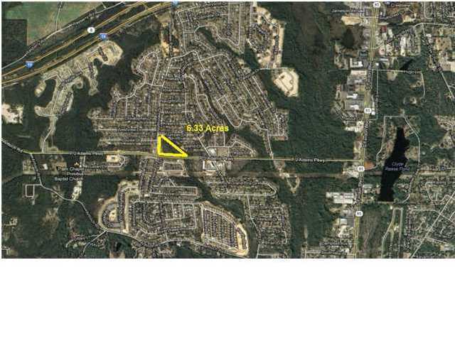 LOCATION, LOCATION, LOCATION! HUGE 6.33 Acre PRIME commercial parcel on the corner of PJ ADAMS PKWY and NORTHVIEW DRIVE! This is a hard corner with traffic light. If you are looking for a great buy on commercial property in SOUTH Crestview, this could be what you have been waiting for! Suitable for nearly any commercial purpose. Don't miss it.
