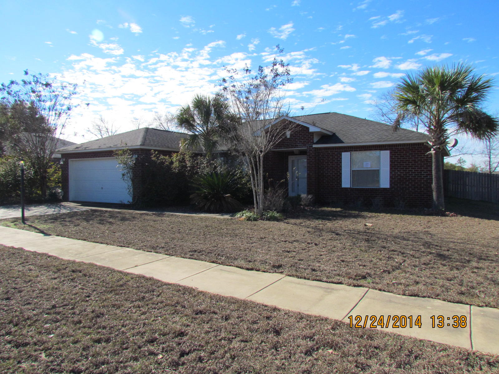 Move in ready 3 bedroom 2 bath house in Carnegie Subdivision with a half an acre lot. This is a split level floor plan house. When you enter the house you will have either an office or a formal dining room to your right. The breakfast area to your left that looks out to the front yard. The kitchen is very contemporary to include stainless steel appliances. The kitchen also has a breakfast bar and looks out over living room. There is a sliding glass door out to the enclosed and covered back porch. There is a good is a good sized laundry room between the kitchen and the two car garage. There is a shed in the back yard with power to it. Buyer to verify all pertinent information as to satisfy themselves. Property being sold 'as is'.