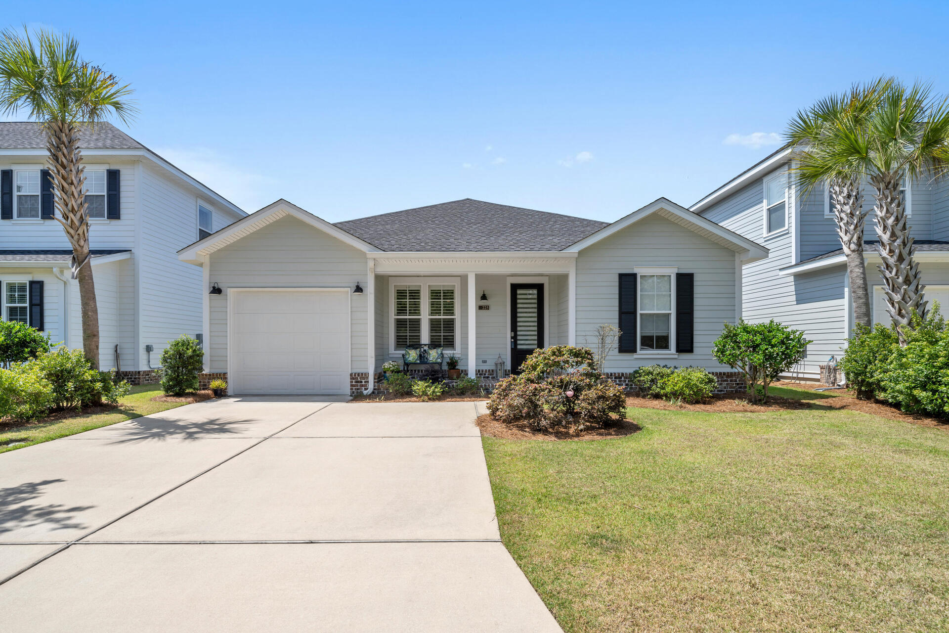 ABSOLUTELY ADORABLE FLORIDA COASTAL COTTAGE in Church Street Village which is just above Highway 98 and close to almost any amenity you could want! This affordable community offers a Neighborhood Pool, Fitness Center, Clubhouse, Playground, Dog Park AND Even Better the HOA Maintains the Landscape - No more Lawn Maintenance!! Just a Short 5 Minute Drive to the gorgeous white sandy BEACHES of South Walton, minutes to Choctawhatchee Bay and Hogtown Bayou ** Live Here and Just Enjoy Life! Gorgeous Inside & Out! This Cutie is Extremely Well Maintained, Decorated with Designer Fixtures & Even Smells Delicious! Nestled on a Premier Lot with Green Space Across the Street ** Fantastic Open Floor Plan Features 2 Bedrooms PLUS an OFFICE /BONUS ROOM ** Bonus Room is a HUGE Plus and Large Enough