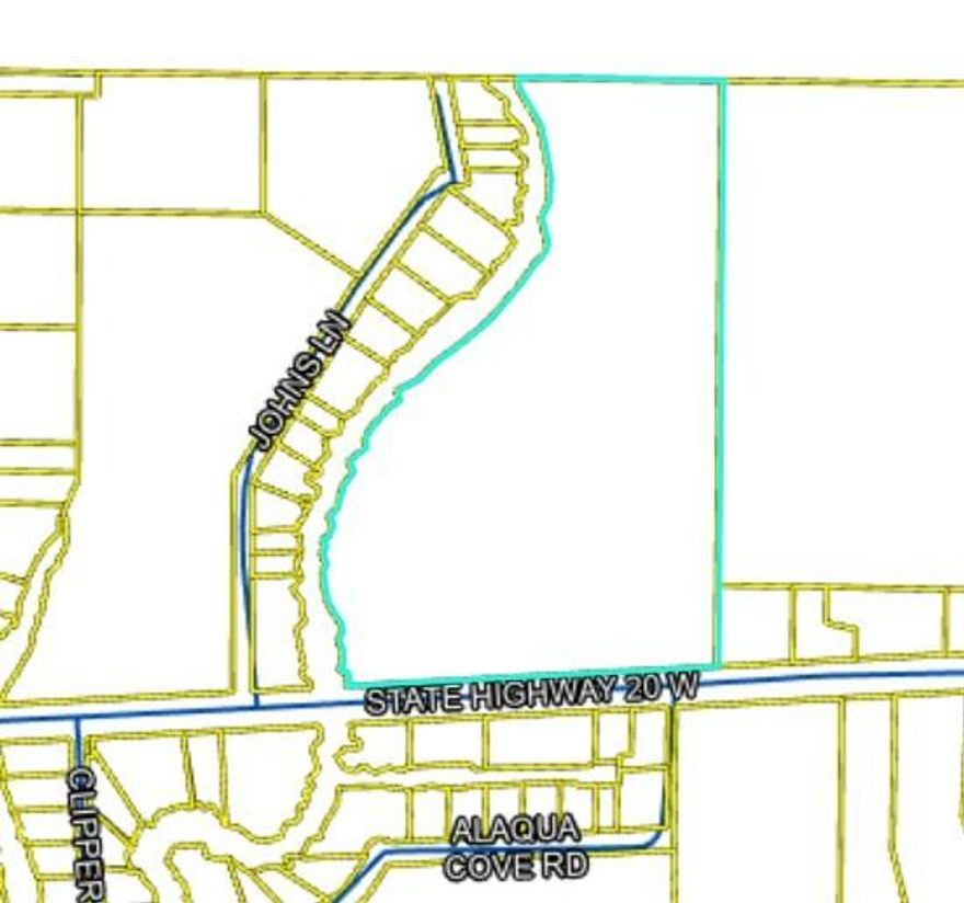 Prime road frontage along Florida State Highway 20 in the rapidly growing city of Freeport that also offers waterfront access to Alaqua Creek. Purchase & hold this acreage as an investment, build your dream home secluded amongst heavily wooded acreage or develop for a variety of potential uses with appropriate approvals. All information is believed to be accurate but not guaranteed. Buyer is responsible for verifying all features/aspects, as well as current or potential use of this property.