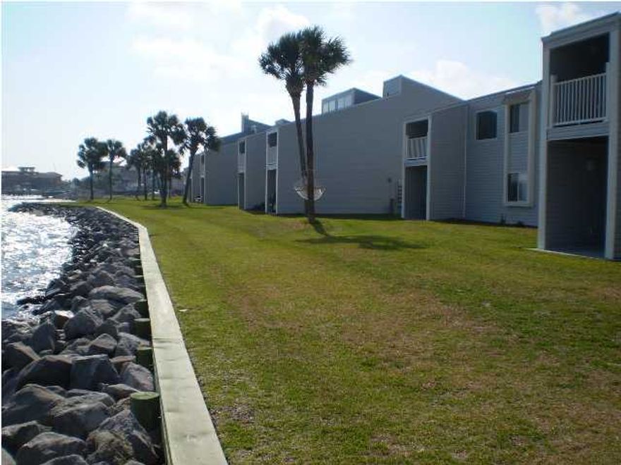 WATERFRONT COMMUNITY! Tile and carpet throughout the unit. Nearly new kitchen cabinets with light wood and brushed nickel hardware. Short walk to Choctawhatchee Bay and across the street from Shalimar Yacht Basin. Complex has pool, lighted tennis court, laundry facilities, handball court. Sorry no pets allowed. Available February 10.