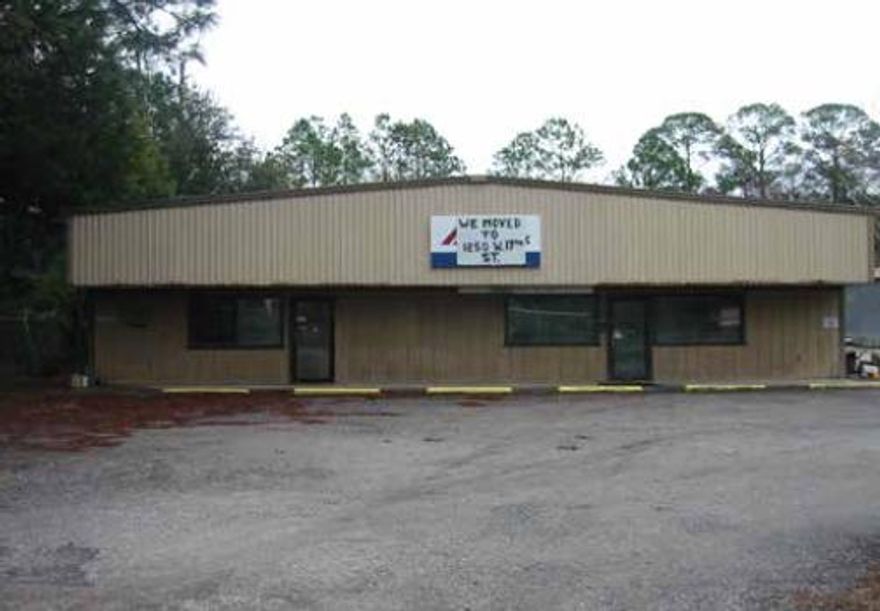 10,000 SF Warehouse with 1200 SF of office space, 2 ground level roll up doors, free standing, fenced, easy access