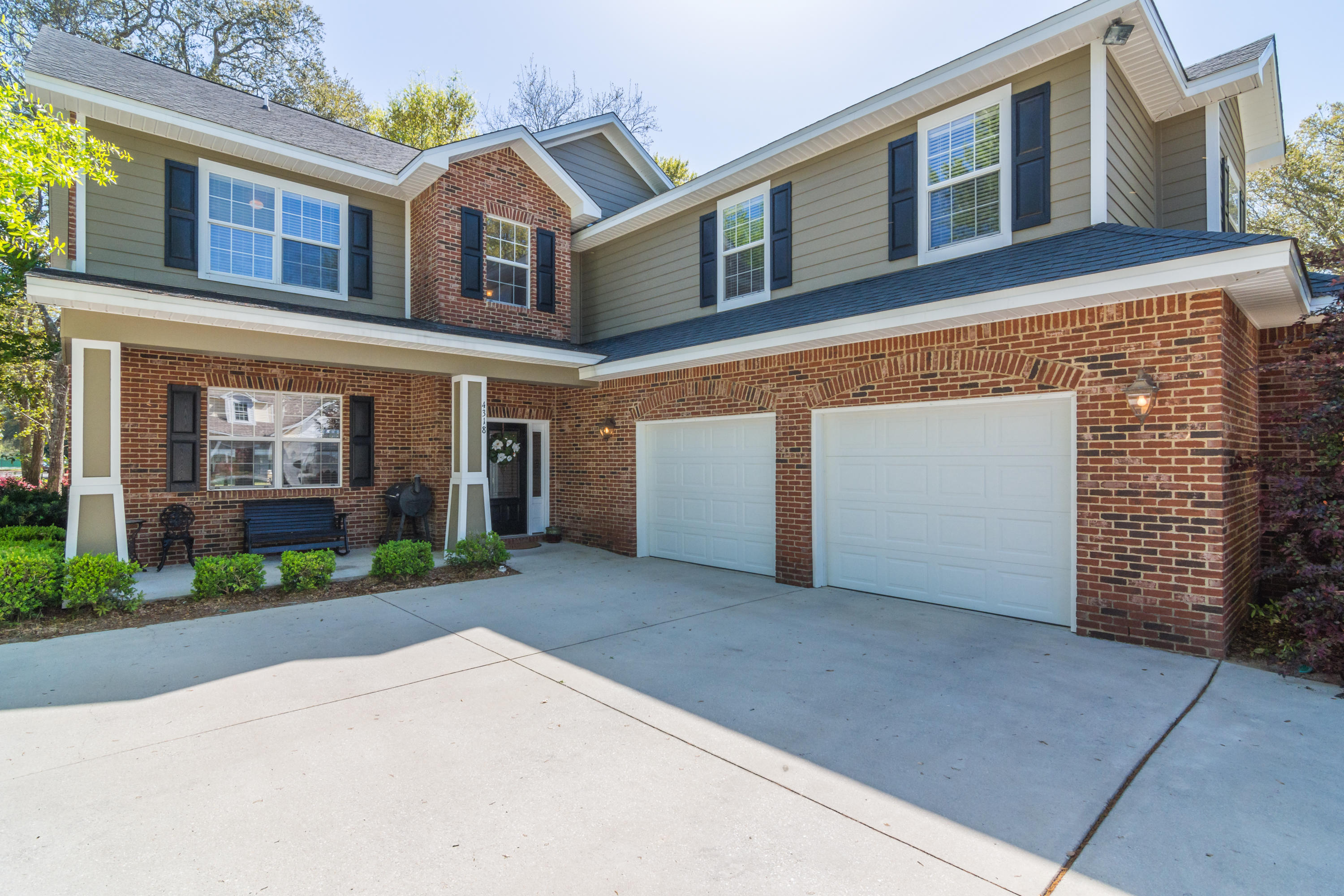 BACK ON THE MARKET AT A NEW PRICE! One of the NEWEST homes in ALL of Bluewater Bay - custom built in 2010 and needs no updates! Situated on a HUGE corner lot in a private, established neighborhood, this one-owner home checks all boxes on your wish list. On the main level, enjoy an OVERSIZED GARAGE for storage, toys, and vehicles, an OPEN CONCEPT LIVING/DINING/KITCHEN space with GRANITE counters and STAINLESS STEEL APPLIANCES, powder room for guests, and an awesome LAUNDRY/MUD ROOM connecting the garage and kitchen. Upstairs find four bedrooms plus a MASSIVE BONUS ROOM flexible enough for any use game room, home gym, media room, playroom! Whether in the front yard or back, or beyond in Bluewater Bay Resort - the options for recreation are endless! Miles of trails, tennis, golf, pools,