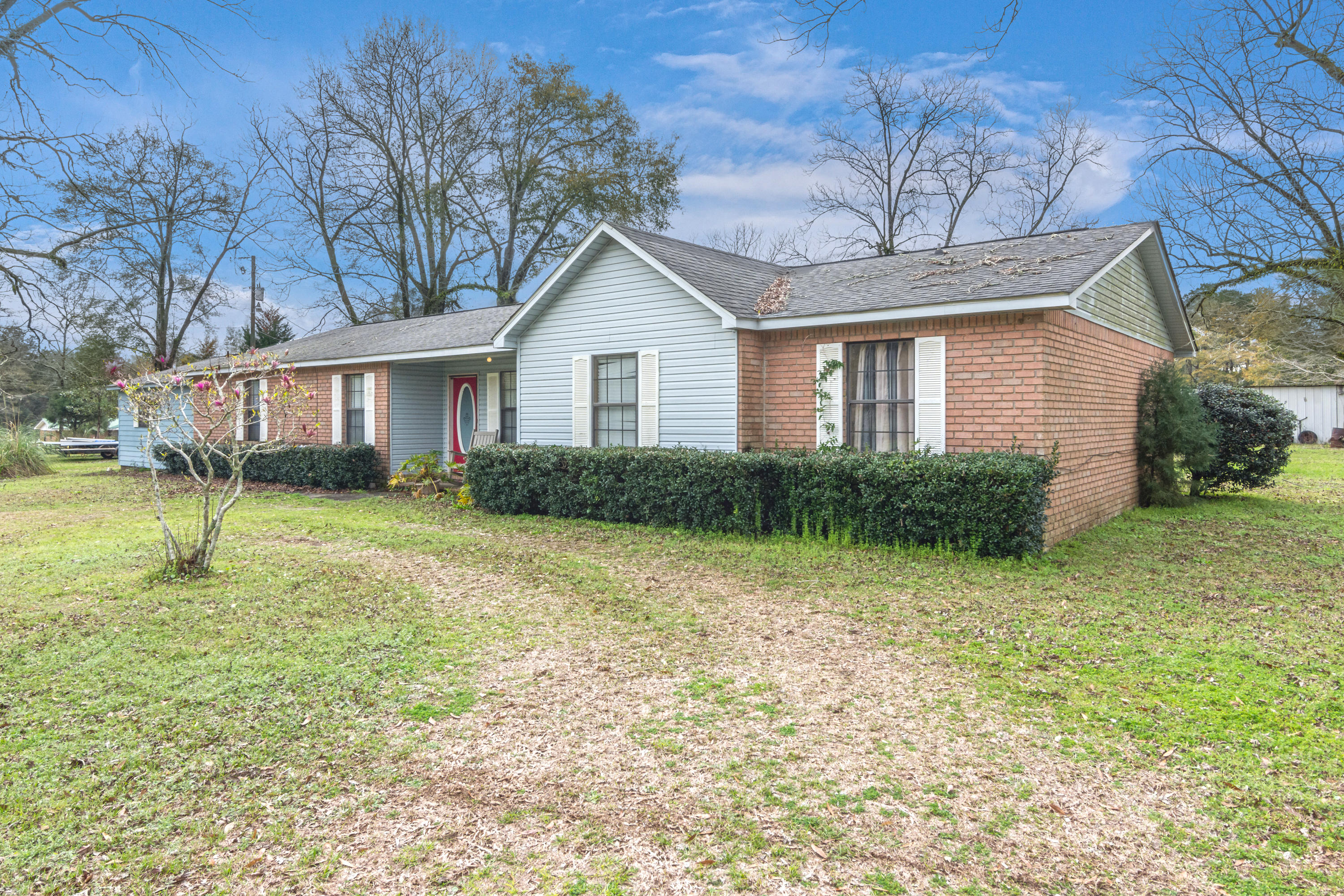 Have you been dreaming of a Farmhouse with some seclusion but still would like to be apart of the world? This beautiful home is located central to everything in Paxton and minutes from the quaint little town of Florala, Alabama! Featuring a split floor plan with TWO master bedrooms on either end of the home and THREE full bathrooms throughout. The updated kitchen gives off all the farmhouse feels, the dining room is perfect for large family gatherings and the living room is perfect for those glorious, sometimes crazy football party months! Create your own football game with the family and friends in the beautiful front yard or great big back yard! No matter how you look at it, this home is for you!