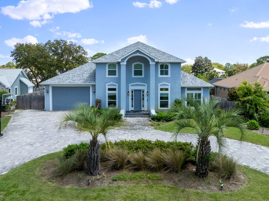 Waterfront home located in the coveted Indian Bayou neighborhood in the heart of Destin! This spacious 5-bedroom, 3.5-bath home with a bonus room offers coastal convenience complete with a private dock, boat slip, and saltwater pool.Enjoy direct access to the water from your backyard, just minutes to Choctawhatchee Bay and a short boat ride to Destin Harbor, Crab Island, and the East Pass. Inside, you'll find 3,100 square feet of thoughtfully designed living space, where natural light fills the open floor plan. The heart of the home features a spacious kitchen with granite countertops and an easy flow into the dining and living areas perfect for gathering after a day on the water. The generous primary suite offers water view, a large ensuite bathroom, and outdoor space. Four additional bedrooms plus a bonus room provide plenty of flexibility for family, guests, or a home office.
Outdoors, the covered patio, large backyard, and saltwater pool create a private oasis ideal for year-round enjoyment. Launch your boat, kayak, or paddleboard directly from your own dock and enjoy true waterfront living.
Located in highly desirable Indian Bayou neighborhood, known for its central location, mature trees, low HOA fees, and proximity to beaches, golf, shopping, dining, and Eglin AFB.
