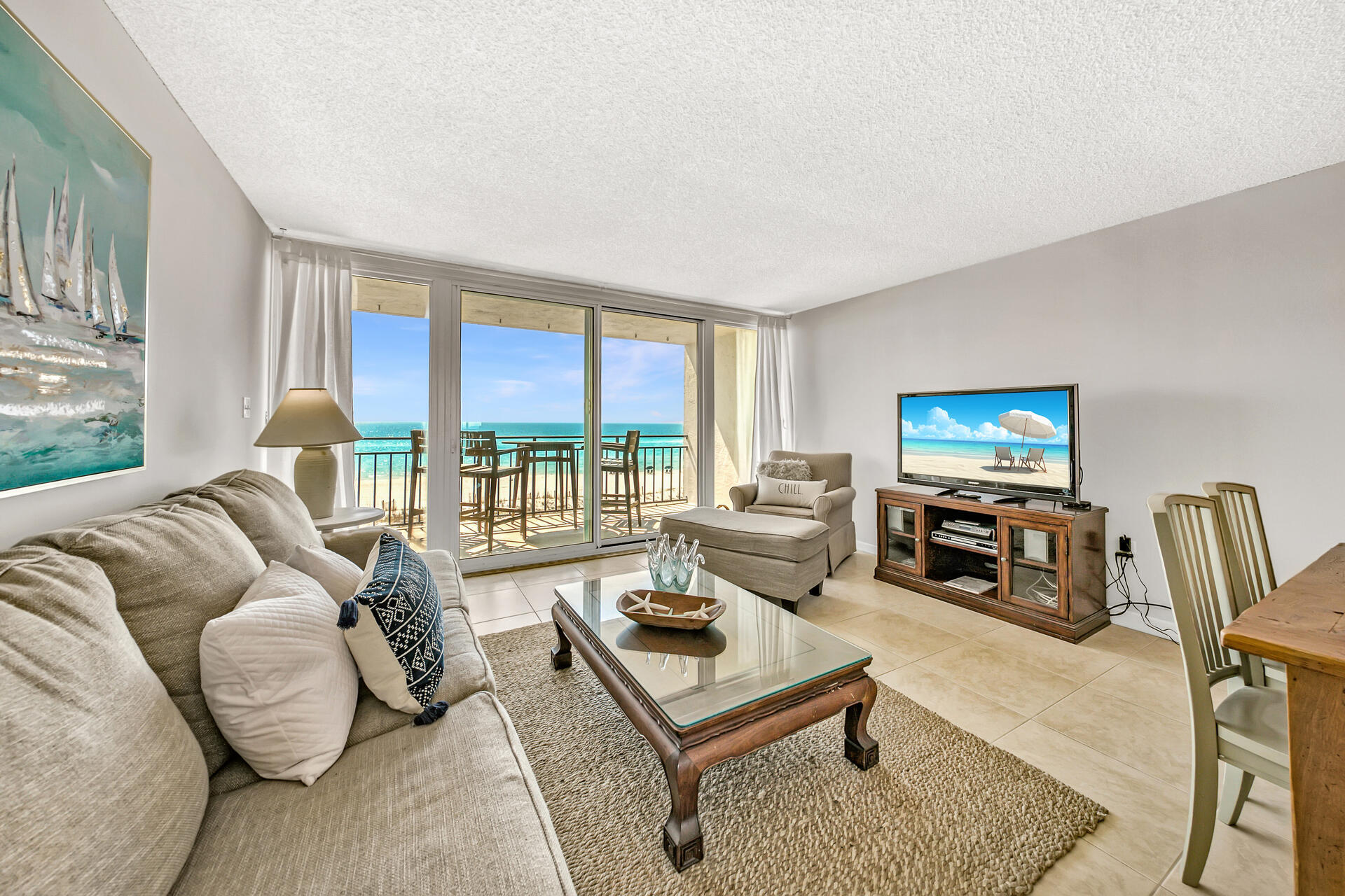 Secure your own piece of paradise w/UNMATCHED DIRECT GULF VIEWS! Relax & unwind on your large balcony while savoring cool ocean breezes & the sound of pounding waves on the sand. Freshly painted sea salt colored walls & newly remodeled kitchen w/FLAT, large eating bar & white quartz counters enhance this condo's magnificent views. New quartz counters in both bathrooms provide a clean, updated palette. Condo generated 51K rental income in 2021. Breakers large, private beach w/chair service is just steps away! Enjoy 2 Gulf front pools, gym w/sauna, lighted tennis/pickle ball cts, shuffle board cts and BBQ & picnic area. LOW monthly fees include ext insurance, cable, trash, water, sewer & in-house phone.Located on Okaloosa Island, great restaurants, marina & shopping are close by.