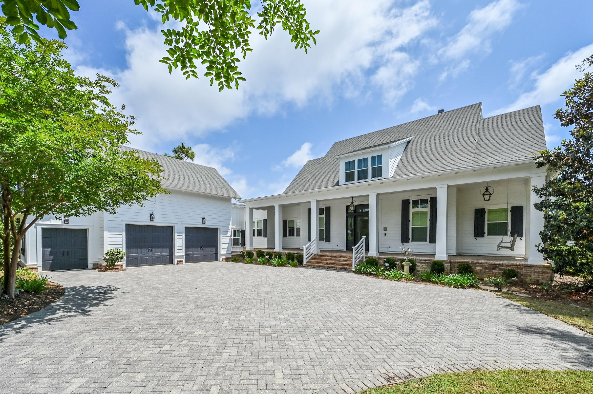 Welcome home to Kelly Plantation! Custom built country style home overlooking the 11th tee of the beautiful Kelly Plantation Golf Course. Designed by Court Atkins of Palmetto Bluff this home has many upgrades! The open concept, large pantry, kitchen, and living area make this the perfect home for a family or entertaining! Although this is a 3 bedroom home there is a small room upstairs that could be used as a nursery and has previously been used as a bunk room. The upstairs loft is large and has plenty of shelving.The garage is a large 2 car garage plus golf cart parking.The entire outside of home has been painted with Rhinoshield. Call today for a showing!