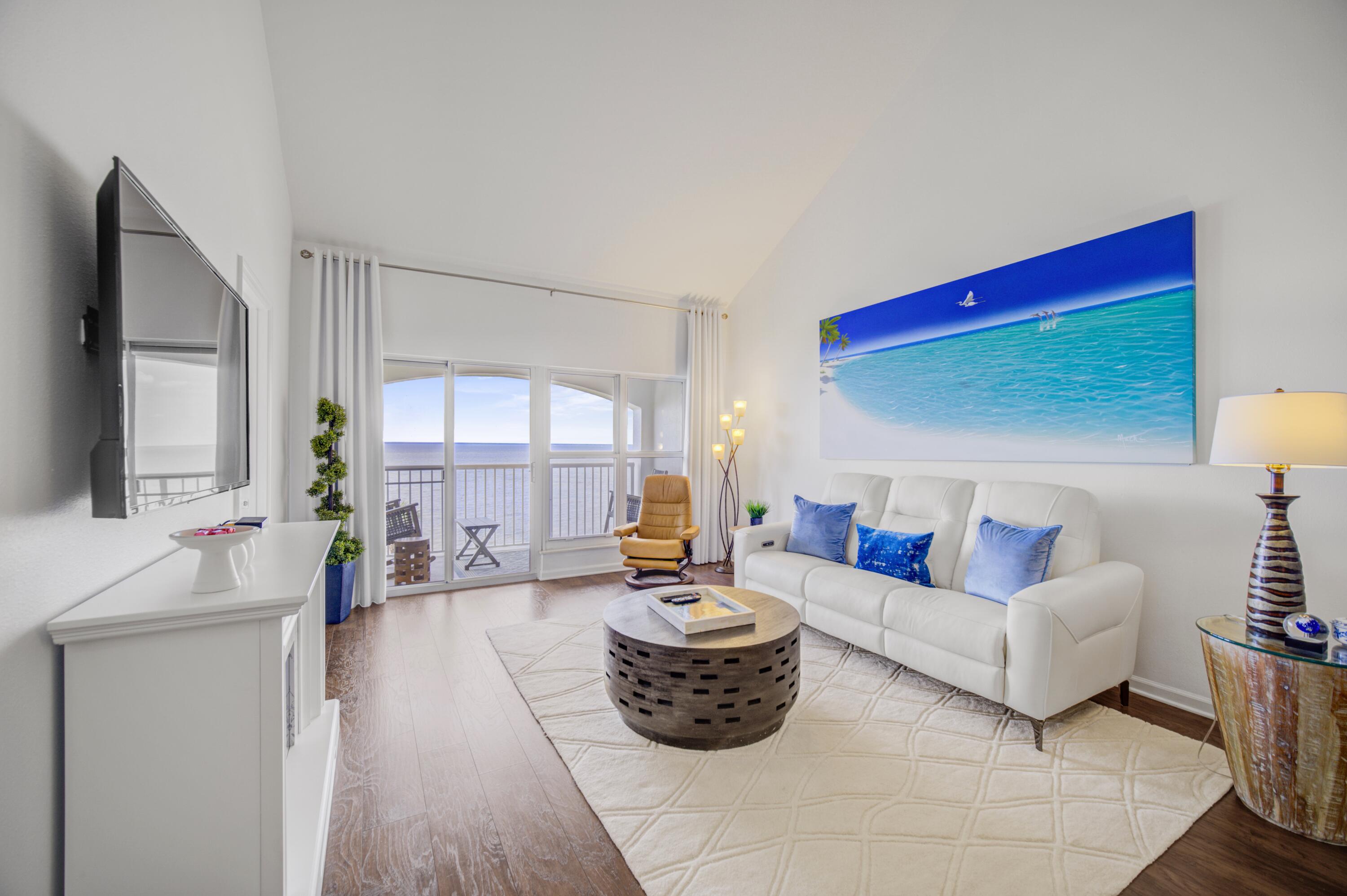 PRICE IMPROVEMENT! Experience luxury living in this penthouse right on the bay. A real hidden treasure within Sandestin Golf & Beach Resort(r). From your private balcony, take in serene sunrises, stunning sunsets, and the gentle activity of boats, birds, and even playful dolphins. This exclusive penthouse is one of only three in Players Club on the Bay, a boutique building with just 28 condos. It comes with a covered parking space, golf cart parking, additional ground-level storage, and access to a private pool and a communal patio for gatherings. Enjoy breathtaking views of the Bay and golf courses from nearly every room in this fifth-floor condo. The main-level master suite offers gorgeous bay views, while two upstairs bedrooms also feature ensuite bath Recent upgrades and renovations include new flooring, new HVAC,
fresh paint, new stainless steel appliances, and updated furnishings.
Players Club is meticulously maintained, with a new elevator (2022) and a steel metal tile roof (2023) rated for category 5 winds. A recent $1.7 million exterior restoration project has enhanced the buildings durability, including concrete repair, cladding repair, roof repairs, and the replacement of wall coating, sealants, and deck waterproofing systems. The association has completed the new Florida Structural Integrity Reserve Study and the Milestone Inspection. Player's Club on the Bay is currently receiving bids to update its fire alarm and suppression system and is expected to have the project completed by the end of 2025.
Sandestin Golf & Beach Resort?? spans over 2,000 acres, offering a private beach, four championship golf courses, a full-service marina, tennis and pickleball courts, nature trails, walking paths, over 30 restaurants, live entertainment, and shopping. Selling fully furnished, excluding the artwork. Listing agent is related to the seller.