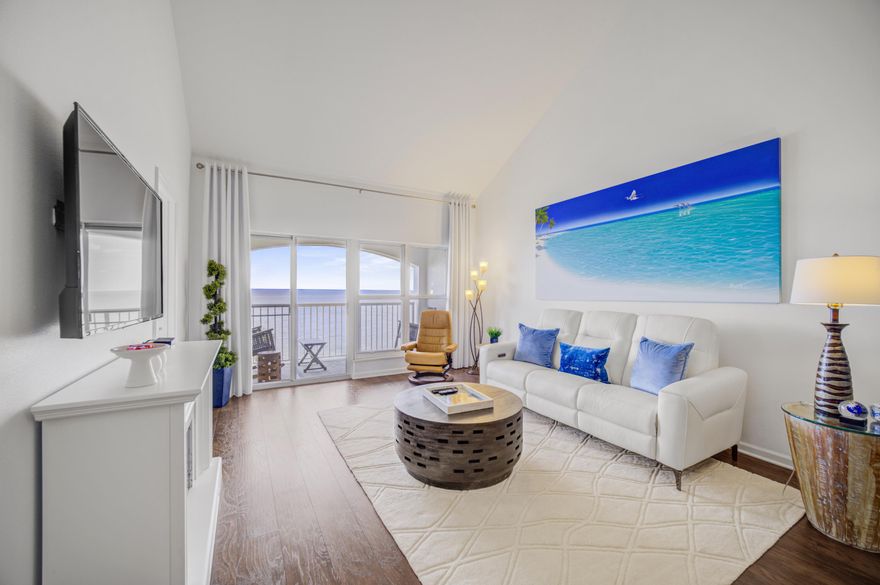 PRICE IMPROVEMENT! Experience luxury living in this penthouse right on the bay. A real hidden treasure within Sandestin Golf & Beach Resort(r). From your private balcony, take in serene sunrises, stunning sunsets, and the gentle activity of boats, birds, and even playful dolphins. This exclusive penthouse is one of only three in Players Club on the Bay, a boutique building with just 28 condos. It comes with a covered parking space, golf cart parking, additional ground-level storage, and access to a private pool and a communal patio for gatherings. Enjoy breathtaking views of the Bay and golf courses from nearly every room in this fifth-floor condo. The main-level master suite offers gorgeous bay views, while two upstairs bedrooms also feature ensuite bath Recent upgrades and renovations include new flooring, new HVAC,
fresh paint, new stainless steel appliances, and updated furnishings. 
Players Club is meticulously maintained, with a new elevator (2022) and a steel metal tile roof (2023) rated for category 5 winds. A recent $1.7 million exterior restoration project has enhanced the buildings durability, including concrete repair, cladding repair, roof repairs, and the replacement of wall coating, sealants, and deck waterproofing systems. The association has completed the new Florida Structural Integrity Reserve Study and the Milestone Inspection. Player's Club on the Bay is currently receiving bids to update its fire alarm and suppression system and is expected to have the project completed by the end of 2025. 
Sandestin Golf & Beach Resort?? spans over 2,000 acres, offering a private beach, four championship golf courses, a full-service marina, tennis and pickleball courts, nature trails, walking paths, over 30 restaurants, live entertainment, and shopping. Selling fully furnished, excluding the artwork. Listing agent is related to the seller.
