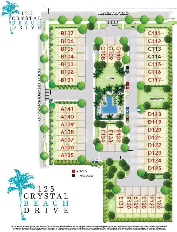 One Twenty Five Crystal Beach Drive - Residential Lease