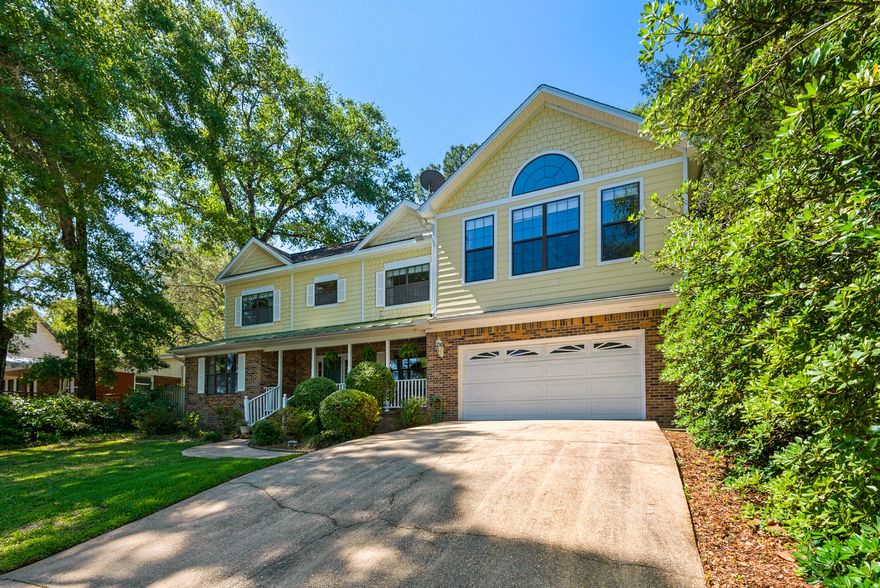 Beautiful water views, huge bonus room, updated kitchen, great back yard. This home has it all. Water enthusiasts can head right across the street and put their paddle board or kayak in or launch their boat just down the street at Lincoln Park. Upon entering the home there is a formal dining room to the right as well as a living room with built-in shelves and pocket doors to the left, both with water views. The open family room and updated kitchen are on the back of the home and overlook the park-like backyard. The laundry room has lots of storage as well as a sink and exit door to the backyard. Up the front set of stairs you will find 3 bedrooms, a full bath, and the master suite that is AMAZING!!! Custom tile shower, large soaker/jet tub and separate water closet

Up the second set of stairs you will find a HUGE bonus room large enough for a pool table and media area/living space. This room over looks the front of the house and has bayou views as well. There is also a study/craft room off of the bonus room with endless possibilities.
Close to all Military Bases and short commute to Fort Walton Beach, Niceville, Crestview & Destin. Come see the breathtaking views.