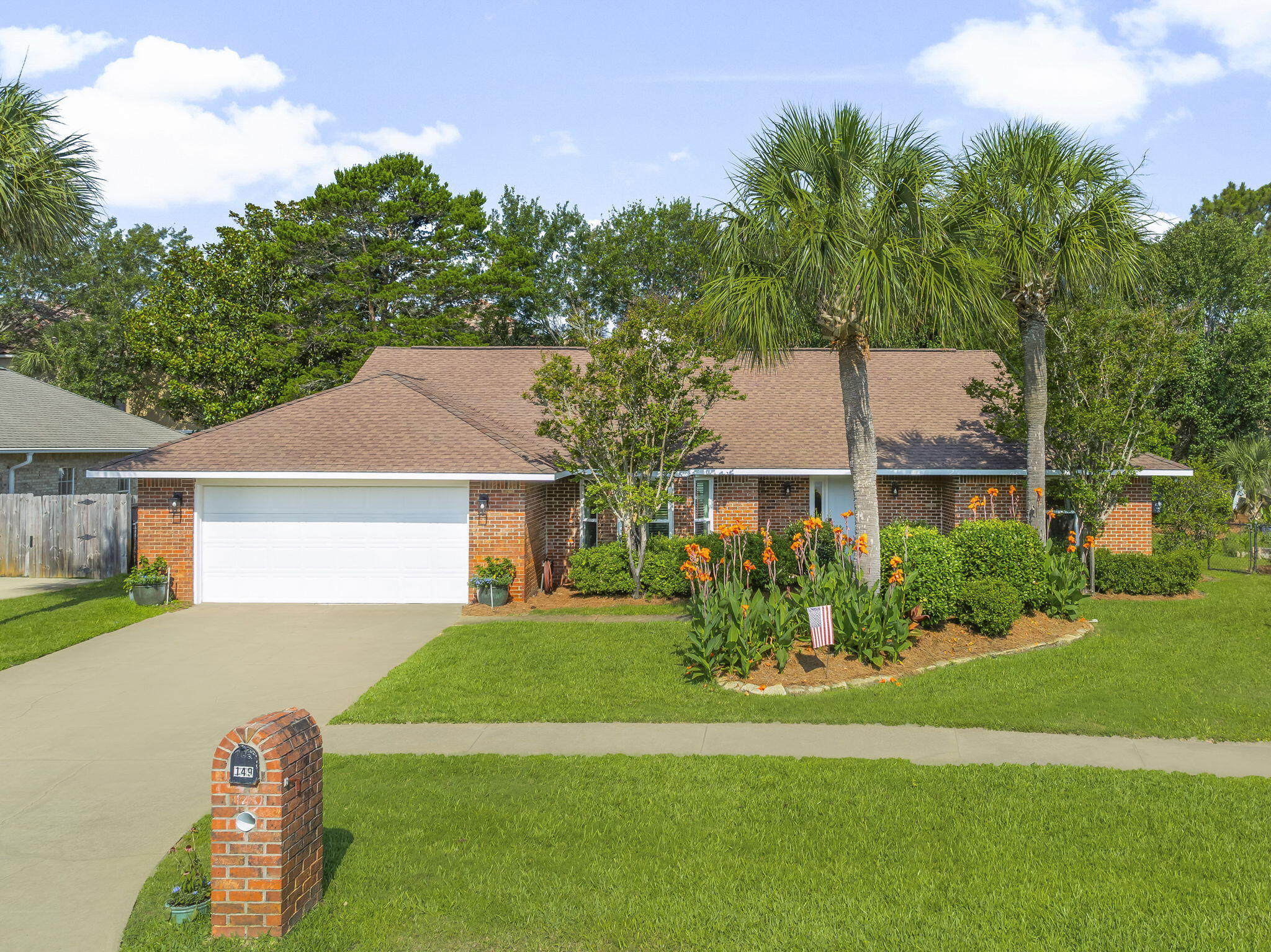 One-Story, Pool Home - Freshly Painted!Dreaming of a single-level, split floor plan home with a private saltwater pool in beautiful Destin? Welcome to Emerald Breeze Estates, a serene, non-short term rental community with NO HOA! This 3-bedroom, 2-bath gem sits on a spacious 1/4-acre lot with a fenced backyard, lush landscaping, and plenty of room to relax or entertain.Step inside to find a freshly painted interior, a brand-new front door, and stylish updated fixtures throughout. The cozy living room features a bay window and a fireplace, perfect for gatherings, and flows seamlessly into the dining area. The primary suite offers a large walk-in closet and an ensuite bath with a new double vanity on order. Two additional bedrooms and a full guest bath provide plenty of space.
Additional highlights include:
-Neighborhood has deeded walkway to the public beach access
-New roof to be installed with accepted offer, prior to closing
-New windows, HVAC, kitchen flooring, and exterior lighting
-Exterior pressure washing just completed
-Screened porch + enclosed Florida room with A/C - ideal for year-round enjoyment
Cool off in your sparkling saltwater pool or unwind in the peaceful privacy of your own backyard oasis. Convenient Crystal Beach location, close to many local restaurants and shopping locations.
VA loan eligible - schedule your showing today and see why this Destin home is a true must-see!