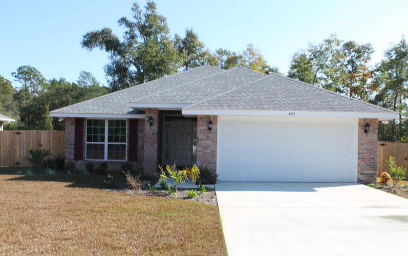 This 4 bed/2 bath brick front home has a fully sodded and landscaped yard, brick columns, a grand front porch and a dormer window over the entry door for show stopping curb appeal. This is one of our most plans and walking through the door will show you exactly why. This home is perfect for first time buyers or growing family. The features include ceramic tile in all wet areas as well as breakfast nook, there is a breakfast bar in the kitchen perfect for quick casual meals. Spacious master bath offers separate walk in closets as well as a separate garden tub and shower. Adams also provides a 1 yr. whole home and 10 yr bonded builder warranty.