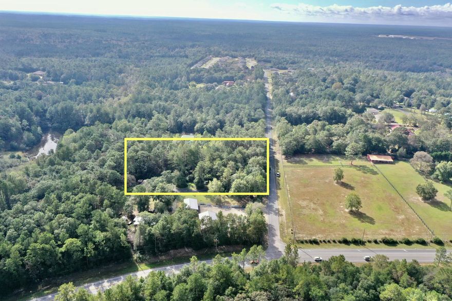 This very wooded property has tremendous potential. It is sloped toward the very back where it leads to a natural creek. Convenient to all military bases and schools, it is less than an hour to beautiful beaches. Bring your house plans and build your home!!