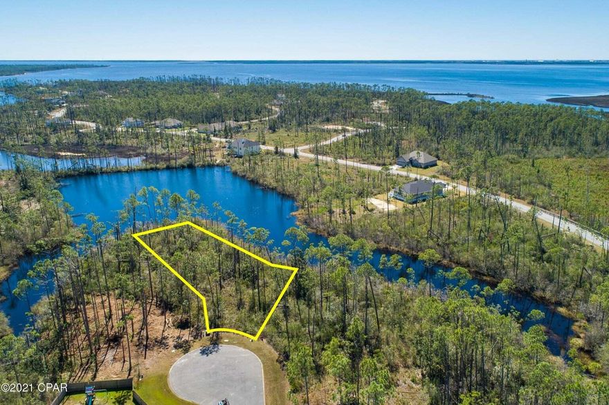 WATERFRONT LOT LOCATED IN BEAUTIFUL LAIRD POINT! Lot 18 at 800 Buoy Court. Waterfront lot located on a quiet cul-de-sac. Laird Point stretches the length of a natural peninsula off the Intracoastal Waterway. This prized Bay County Location rewards residents with an irresistible combination of serene privacy and pleasurable convenience to the beaches and social attractions of nearby Panama City and all of Florida's renowned Emerald Coast. The enjoyment of waterway pleasures is so much a part of the compelling lifestyle at Laird Point. For boaters, anglers and all who delight in nature's coastal beauty, this is a water and land paradise. Brilliant Amenities: Heightening the enjoyment of life at Laird Point. Gated community, tennis courts and proposed Swim Facility. Lot dimensions are taken from the recorded plat and are approximate.