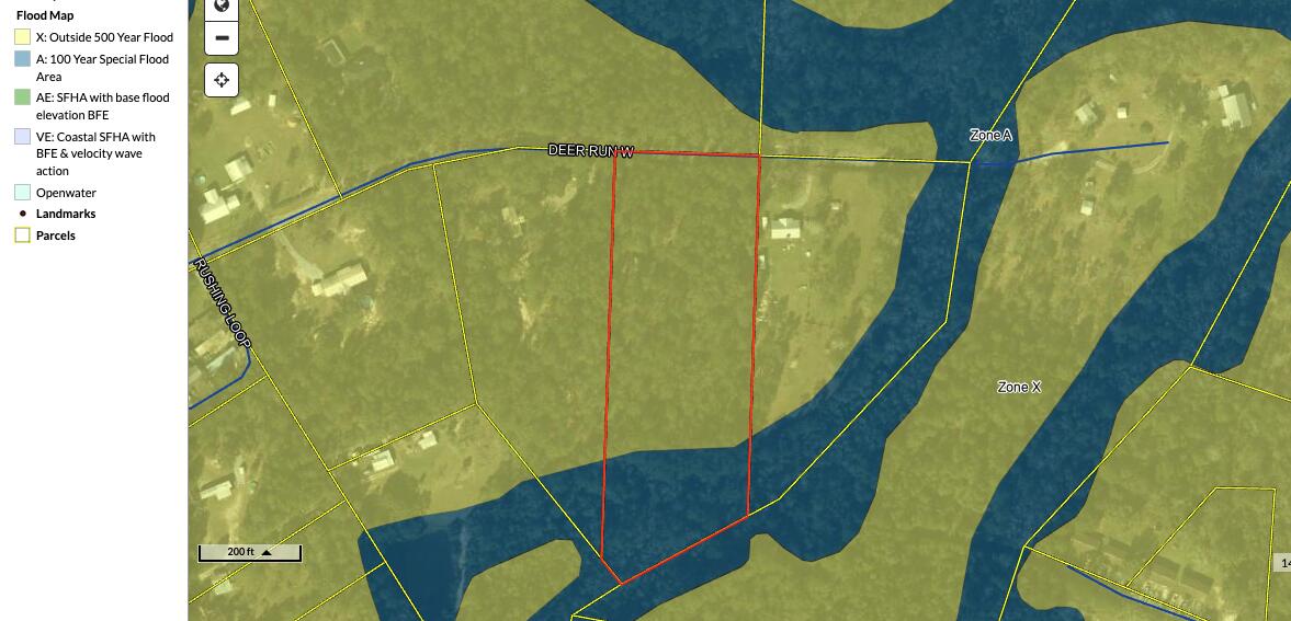 DEER RUN ACRES UNREC S/D - Residential