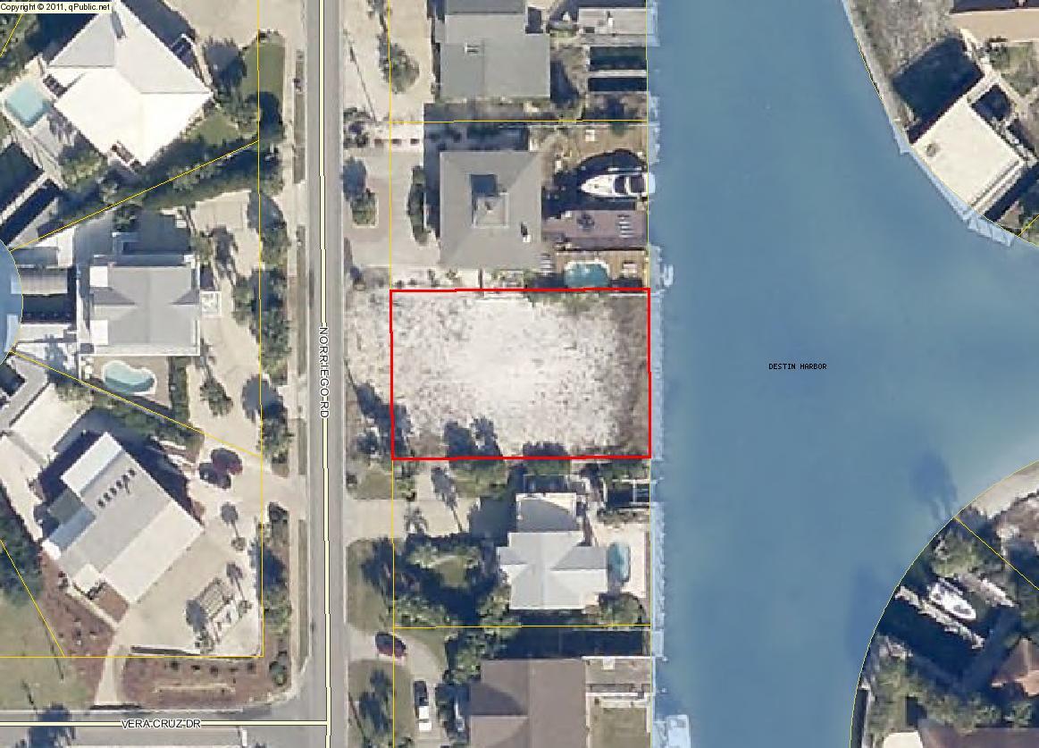 Waterfront lot on Norriega entered for comp purposes only...sold and closed on 6/1/2015