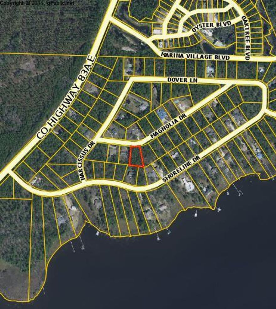 Will look at all offers! Large half acre/plus lot located in fast growing Freeport LaGrange Shores. No HOA or Fees. High and dry and ready to build. Freeport has become one of the fastest growing communities in Walton County. New shopping, restaurants and Publix. With the new Hwy331 it is a short drive to the beach. For you Boaters, there is a marina just up the road for launching and gas.