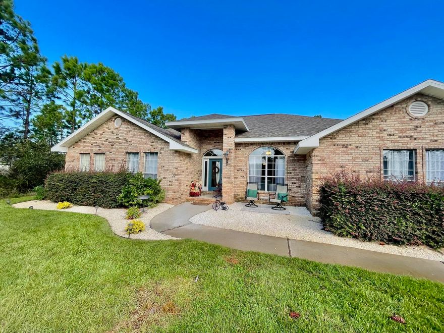 Elegantly renovated 3000 sqft home with large yard and Bay Views - Situated on over .518 acres in the tranquil community of Driftwood Estates.  This single-story home offers a spacious floor plan which includes a 40 X 20 open living area, spacious kitchen, and four large bedrooms.  This home features numerous updates which include new roof (2020), new HVAC (2020), newly updated yard and landscaping (2020), new appliances (2019), flooring (2019) etc. Bathrooms have been upgraded with new tile, vanities, etc (2019).   The kitchen features all stainless steel appliances and a double convection oven.    Large 125 X 75 back yard includes all new sod, plus a large selection of fruit trees and shrubs (orange, plumb, grapefruit, lemon, lime, peach, olive tree, hibiscus, blackberries, blueberries,