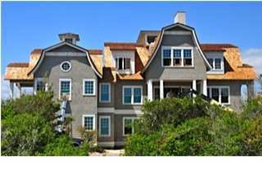 Brand new luxury home in the very desirable Bridges area of WaterSound. This fabulous floor plan features 5 bedrooms and 5.5 baths with the master suite on the 3rd floor to take advantage of the amazing, permanent Gulf views! Cedar shingle exterior with a cedar shake roof depicts the look of a true Nantucket home. The Courtyard features a black bottom pool with fountain, fire pit, outdoor Subzero refrigerator with ice, a privacy wall, Brazilian hardwood decking, and Peacock Pavers The first level has 3 bedrooms, 3 baths, laundry room, living area, and storage. The second level has the second master suite with Gulf views, powder room, gourmet kitchen with pantry, 48'' Subzero built-in refrigerator, 48'' Wolf dual fuel range, Wolf microwave, and Bosch dishwasher, dining and living
