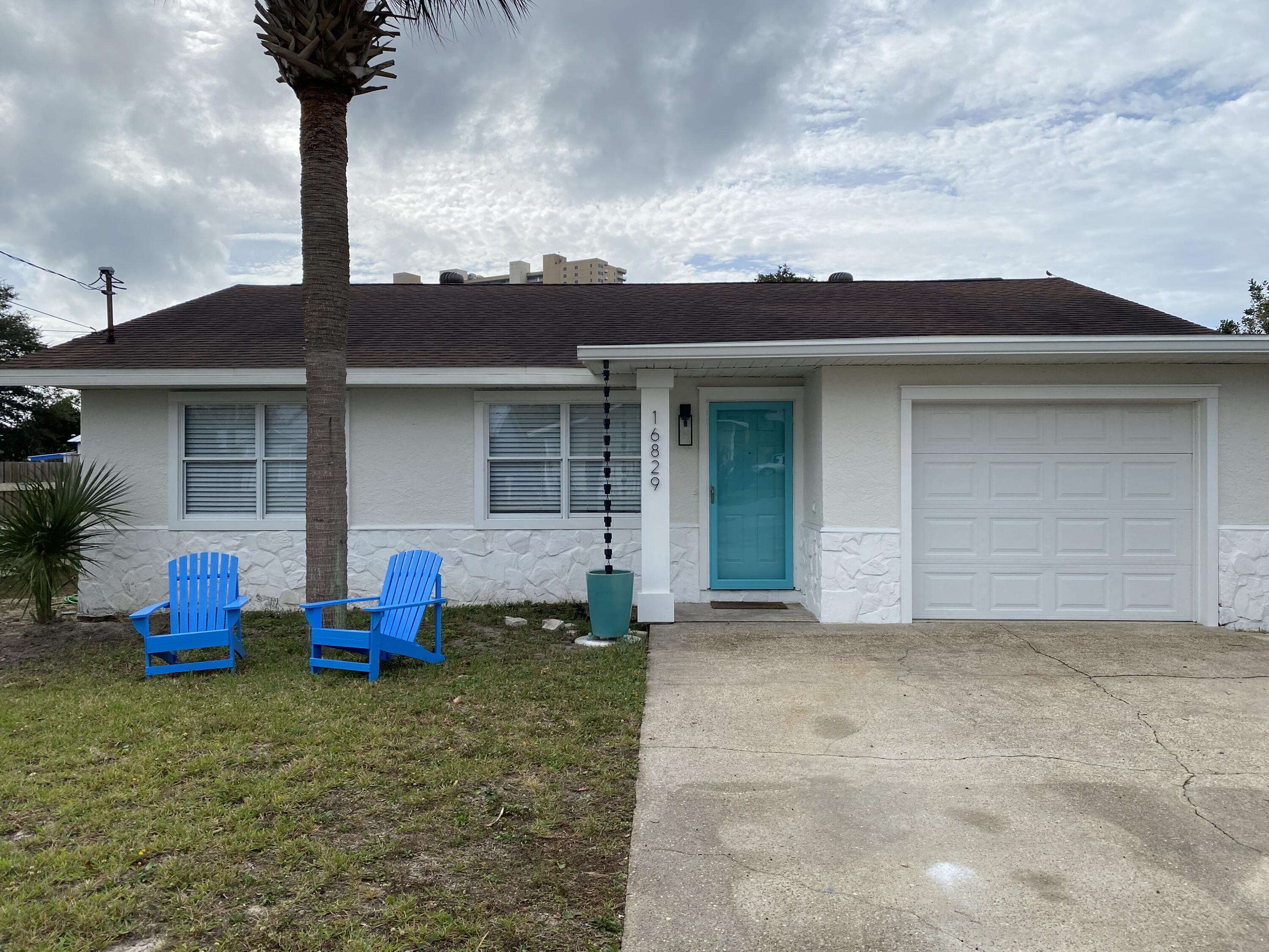 Newly Renovated 3 bed 2 bath unfurnished property located 3 blocks from a Gulf Coast beach entrance in Panama City Beach is available for rent and move in ready.Kitchen includes new granite counter tops with a large basin stainless steel sink with disposal, a new refrigerator, and a new microwave. Glass top electric stove with a full duct venting fan and dishwasher as well. New water heater and the AC is cold and has been properly maintained. New washer and dryer in the large laundry room with utility sink. Nice backyard and full garage.All 3 Bedrooms can accommodate King sized beds. Both bathrooms contain newly installed vanities with double sinks and lots of drawers.