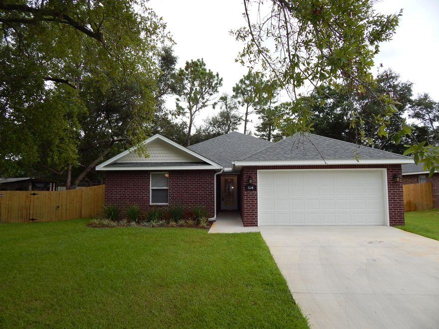 *BUILDER PAYS ALL CLOSING COSTS WITH FULL PRICE OFFER!!!!! (*APPROVED LENDER REQUIRED) A SAVE MORE BY BUYING A BRAND NEW HOME: LOWER INSURANCE AND LOWER UTILITY BILLS!!!!! Be the FIRST to Live in this Beautiful 3/2/2 ALL-BRICK Home with Upgrades Galore! Gorgeous Tile throughout the entire Living Area, Kitchen, Hallway, Laundry Room and Baths! Carpet in the bedrooms. The Kitchen has abundant Granite Countertops, A Breakfast Bar, Wood Cabinets, Stainless Appliances (including a side-by-side Refrigerator!) and a Large Pantry in the Laundry/Utility room! The Builder Thoughtfully placed plugs and cable connections for Wall-Mounted TV's in the Living Room and all the bedrooms! This is a split Bedroom Plan. The Master Bedroom is Spacious and Bright! It has a Large Walk-in Closet